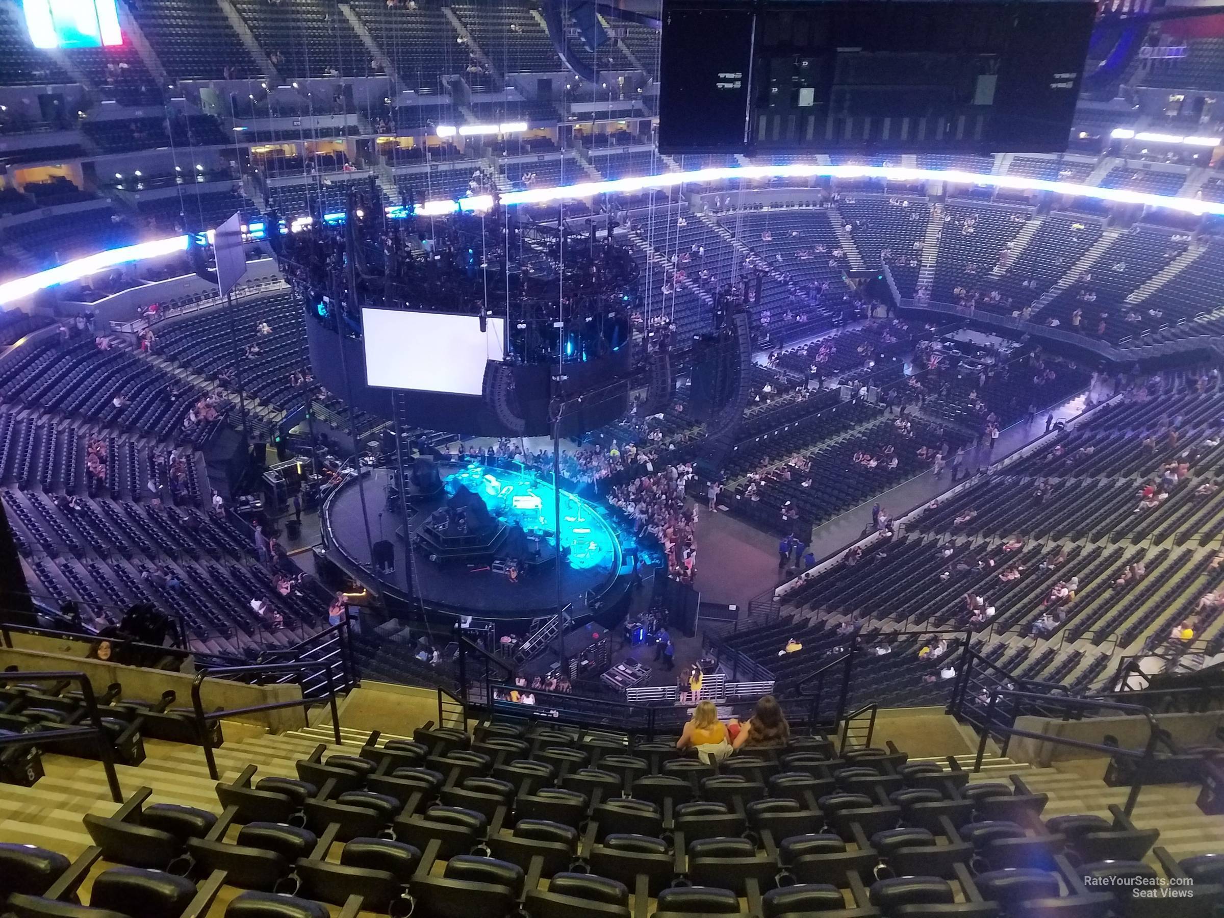 section 354, row 13 seat view  for concert - ball arena