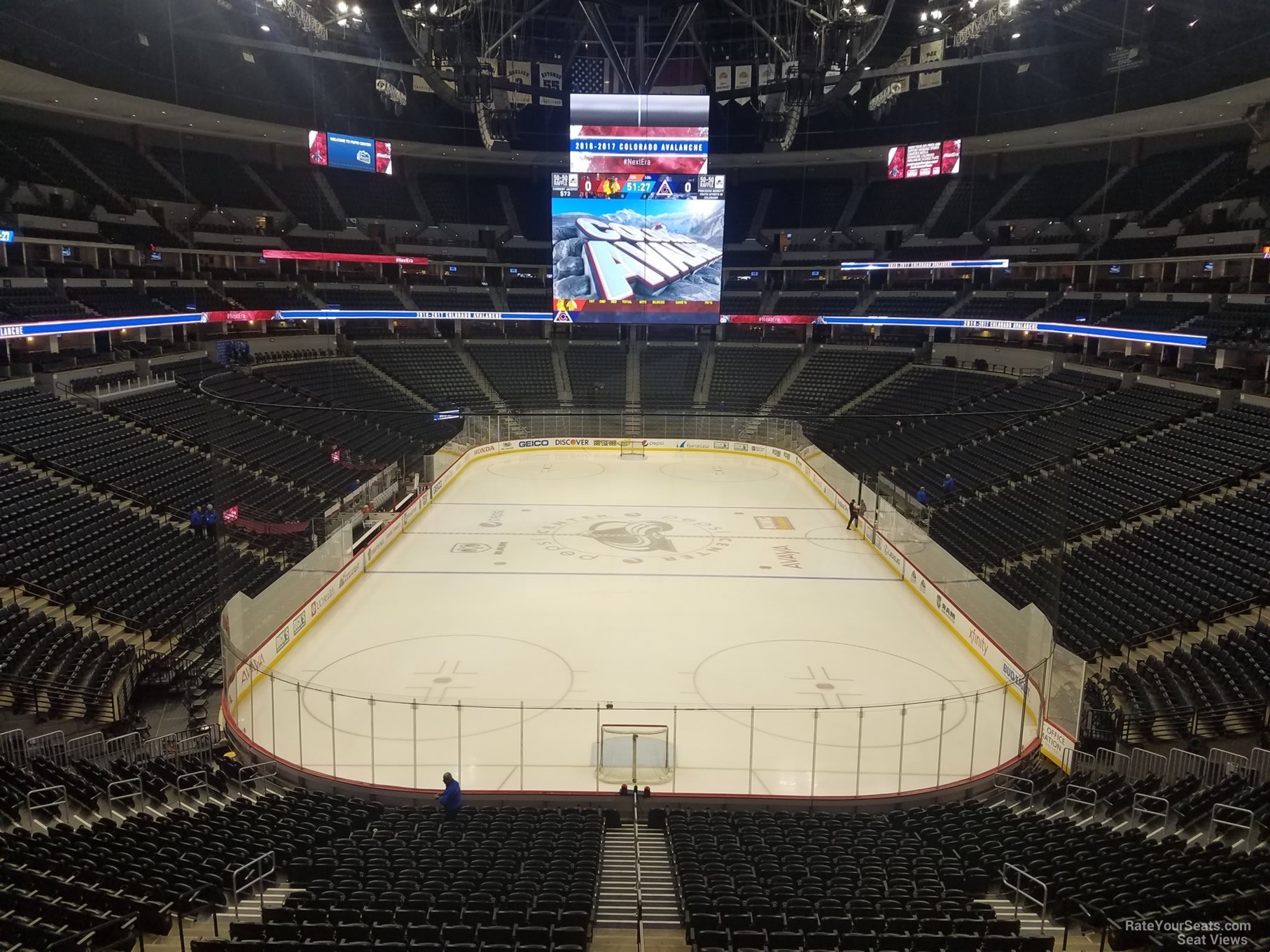 Ball Arena Seating Chart Avalanche