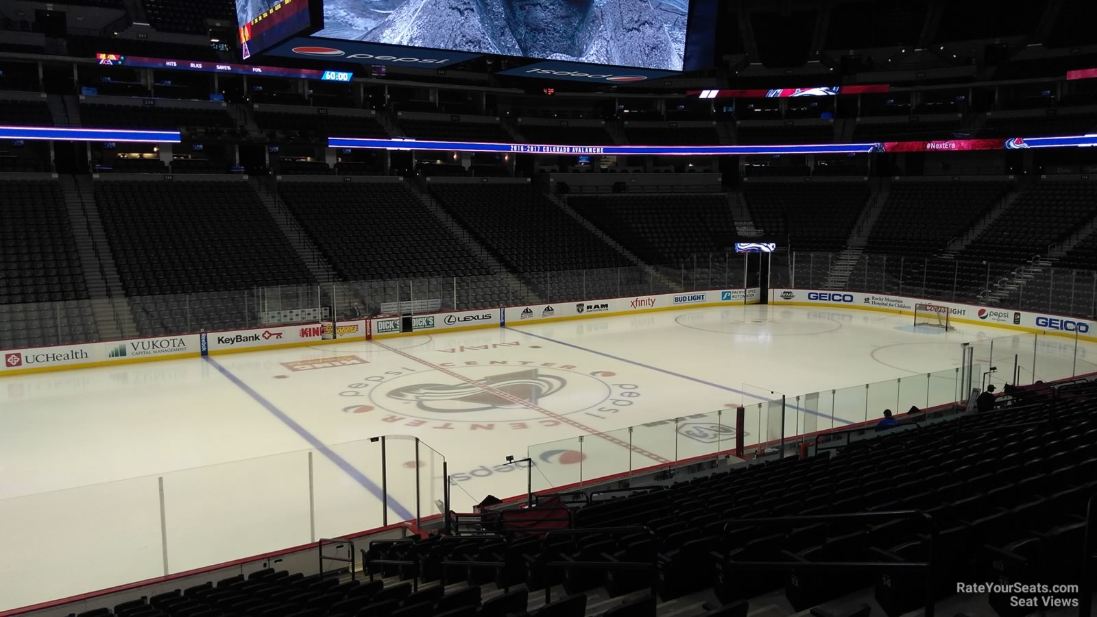 Ball Arena Seating Chart Hockey