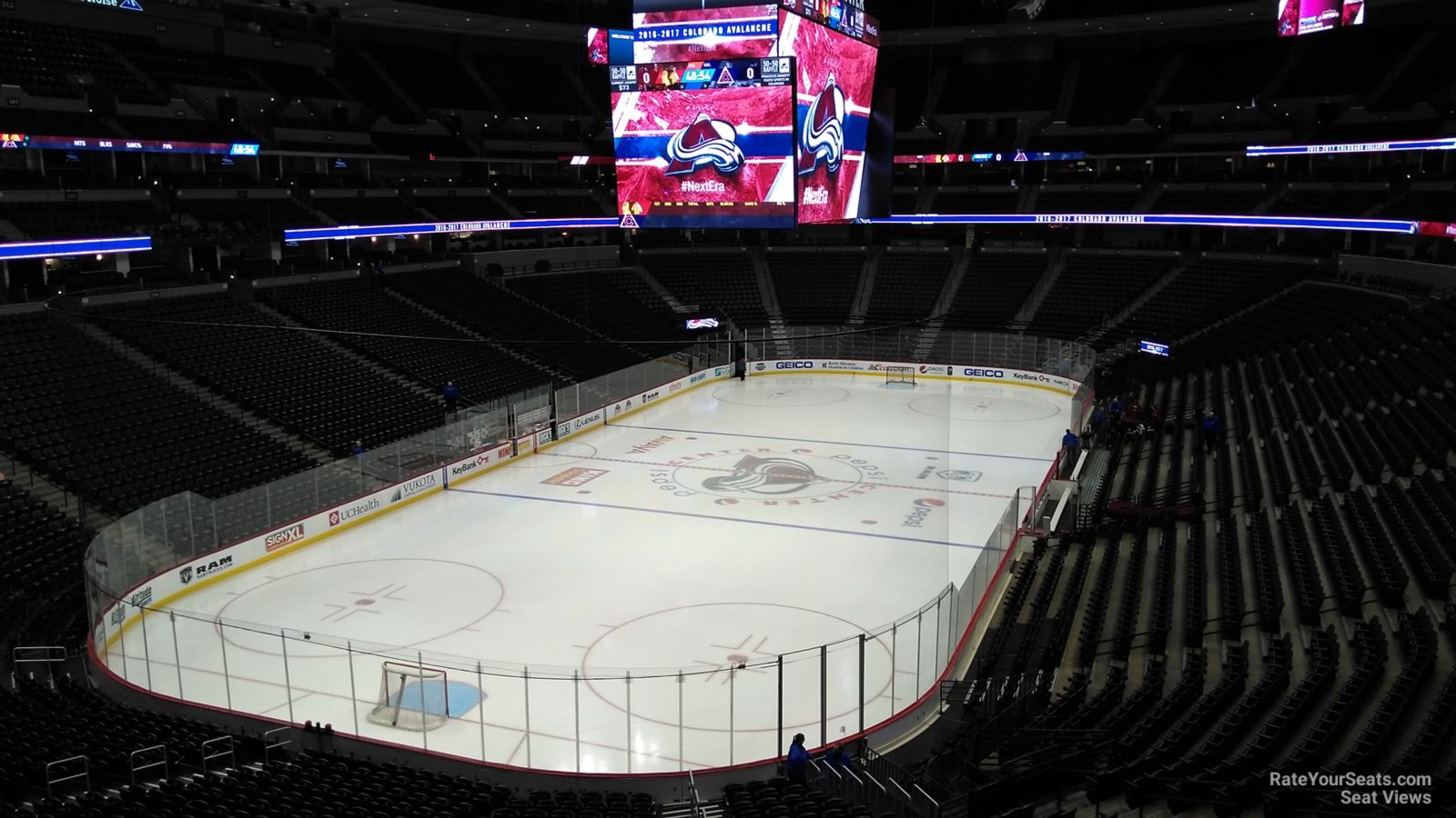 section 212, row 4 seat view  for hockey - ball arena