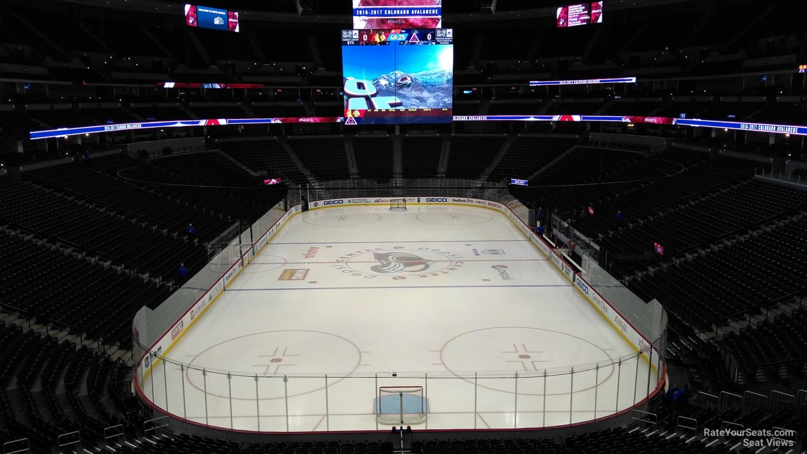 Pepsi Center Seating Chart View