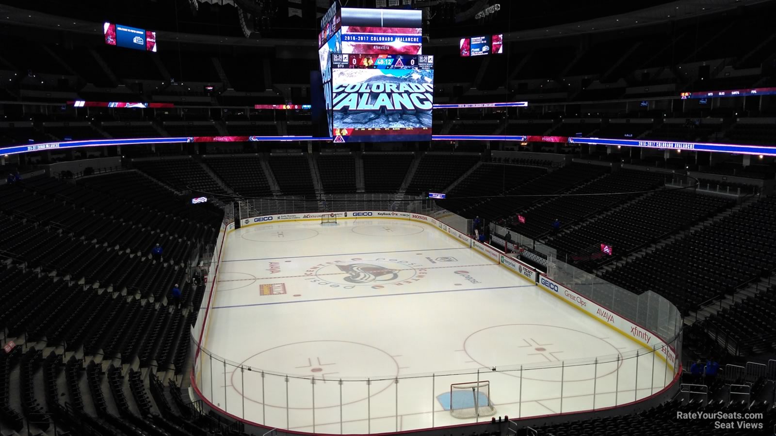 section 218, row 4 seat view  for hockey - ball arena