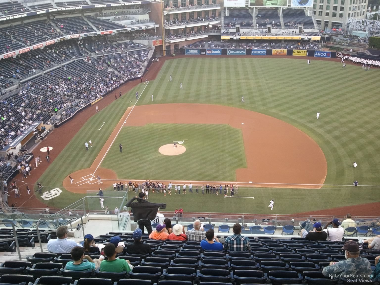 section 311, row 21 seat view  for baseball - petco park
