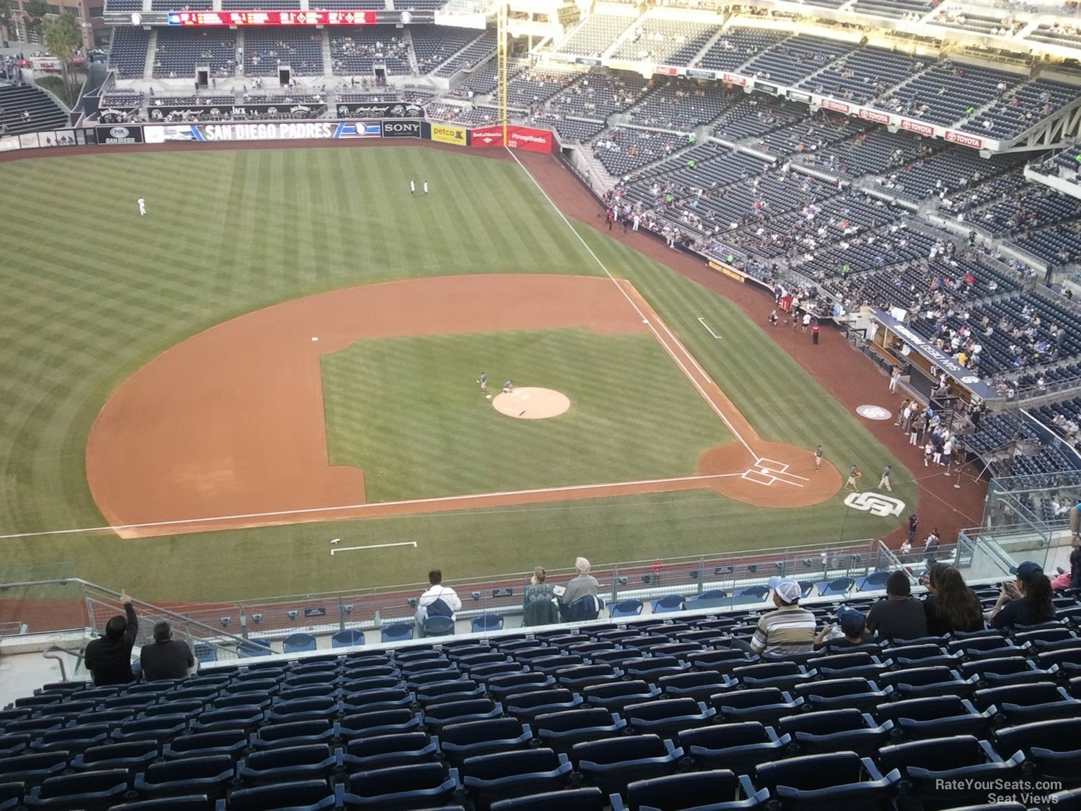 section 312, row 21 seat view  for baseball - petco park