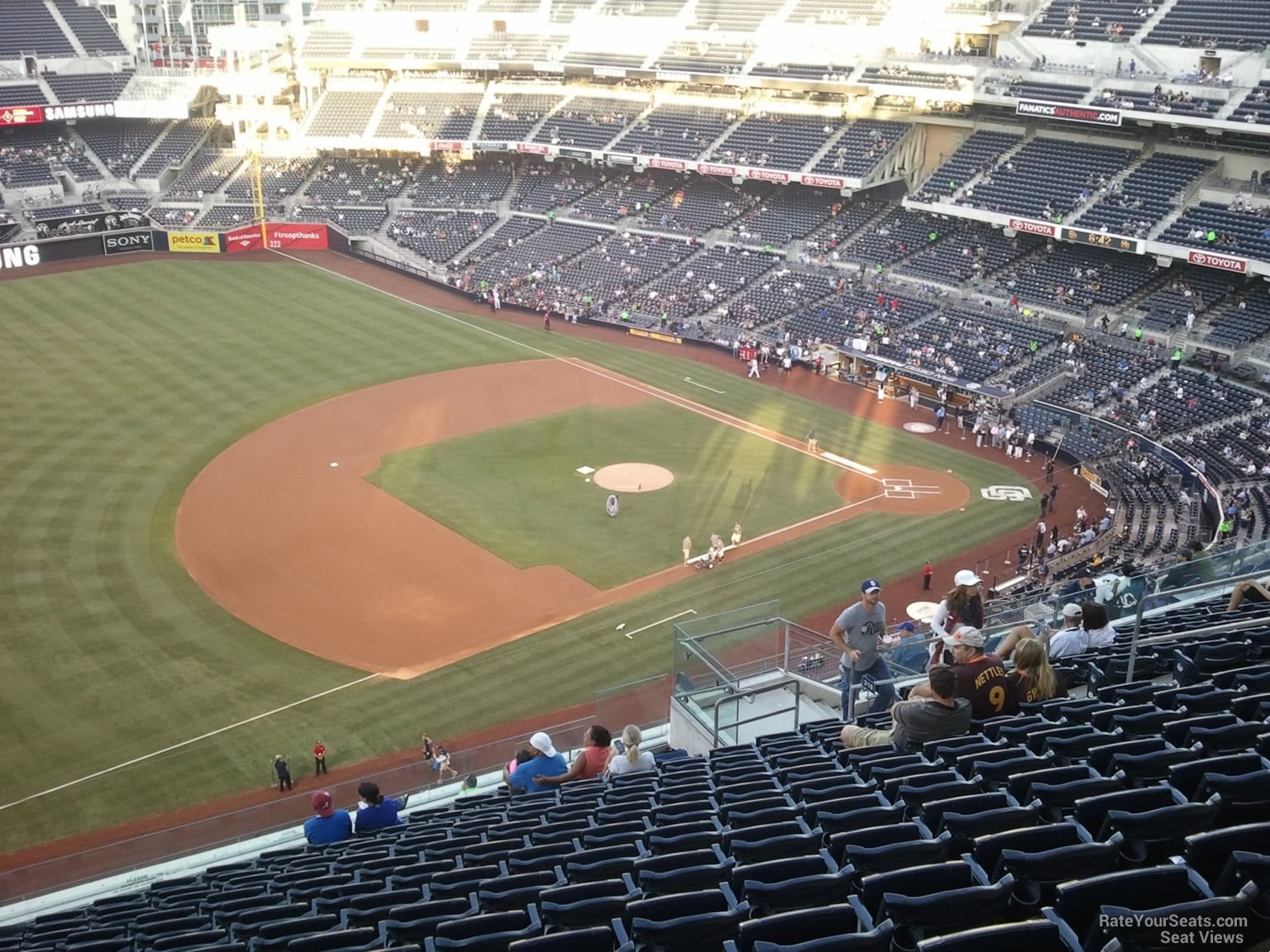 section 318, row 21 seat view  for baseball - petco park