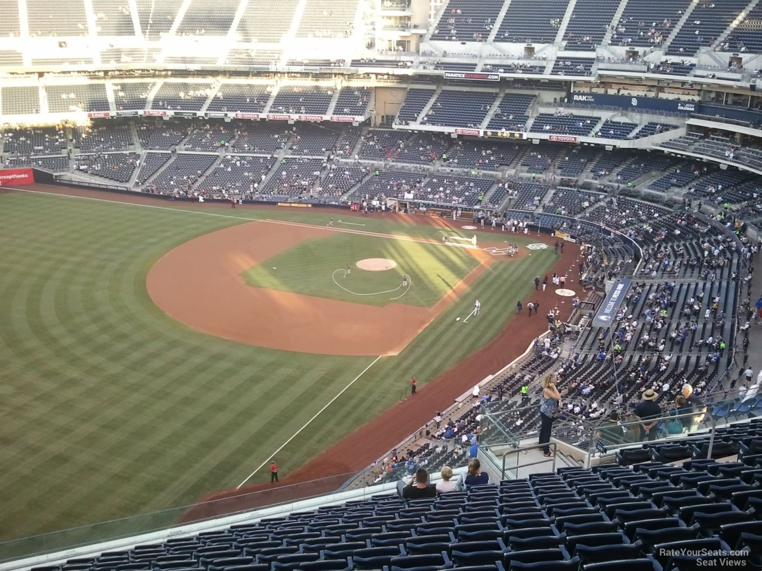 section 326, row 21 seat view  for baseball - petco park