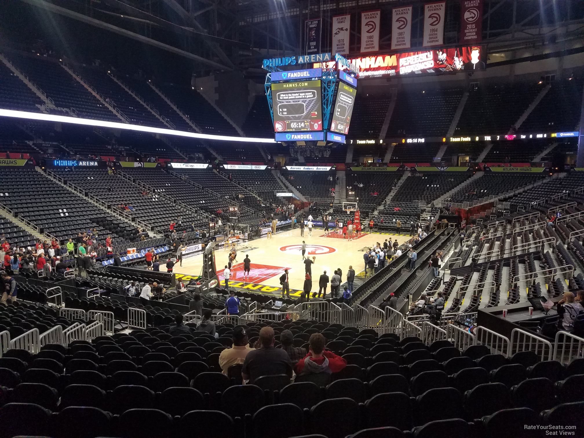 State Farm Arena Section 220 17 - 012ybtc