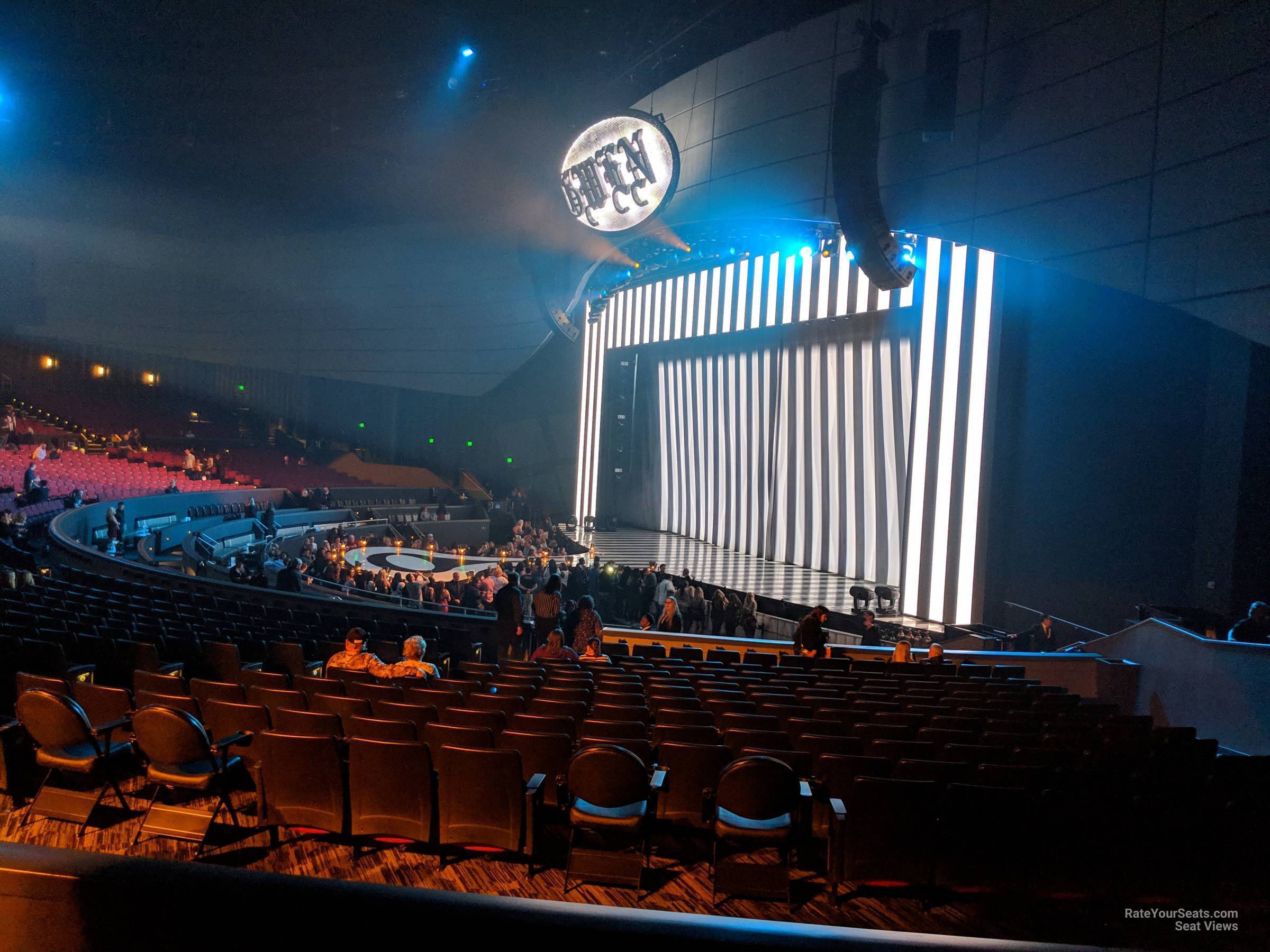 Hollywood Zappos Theater Seating Chart