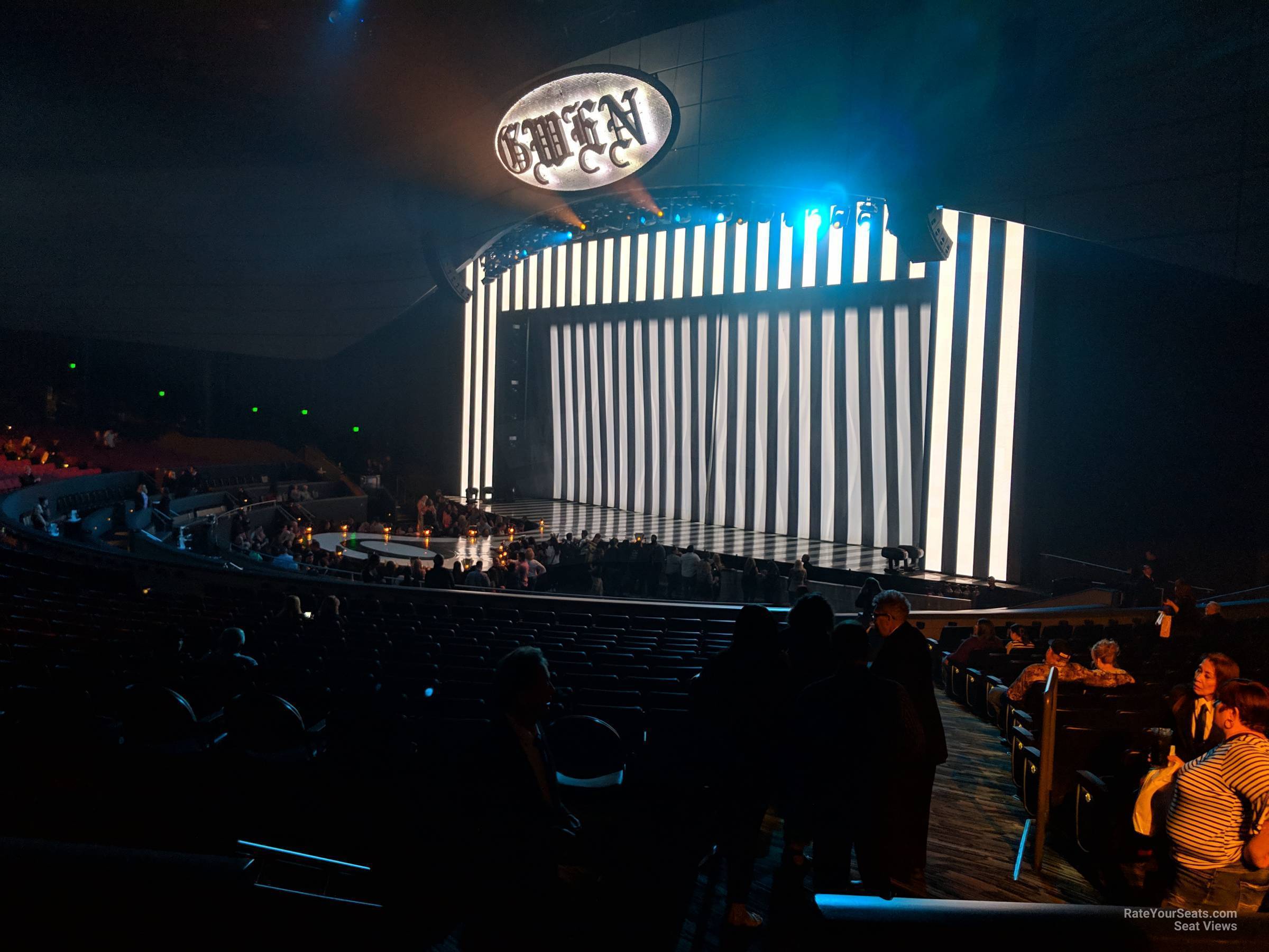 section 202, row c seat view  - ph live at planet hollywood