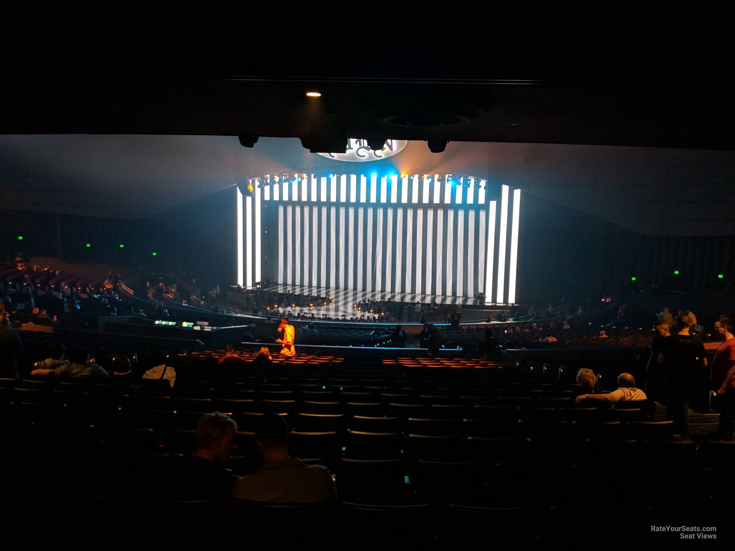section 204, row y seat view  - bakkt theater at planet hollywood