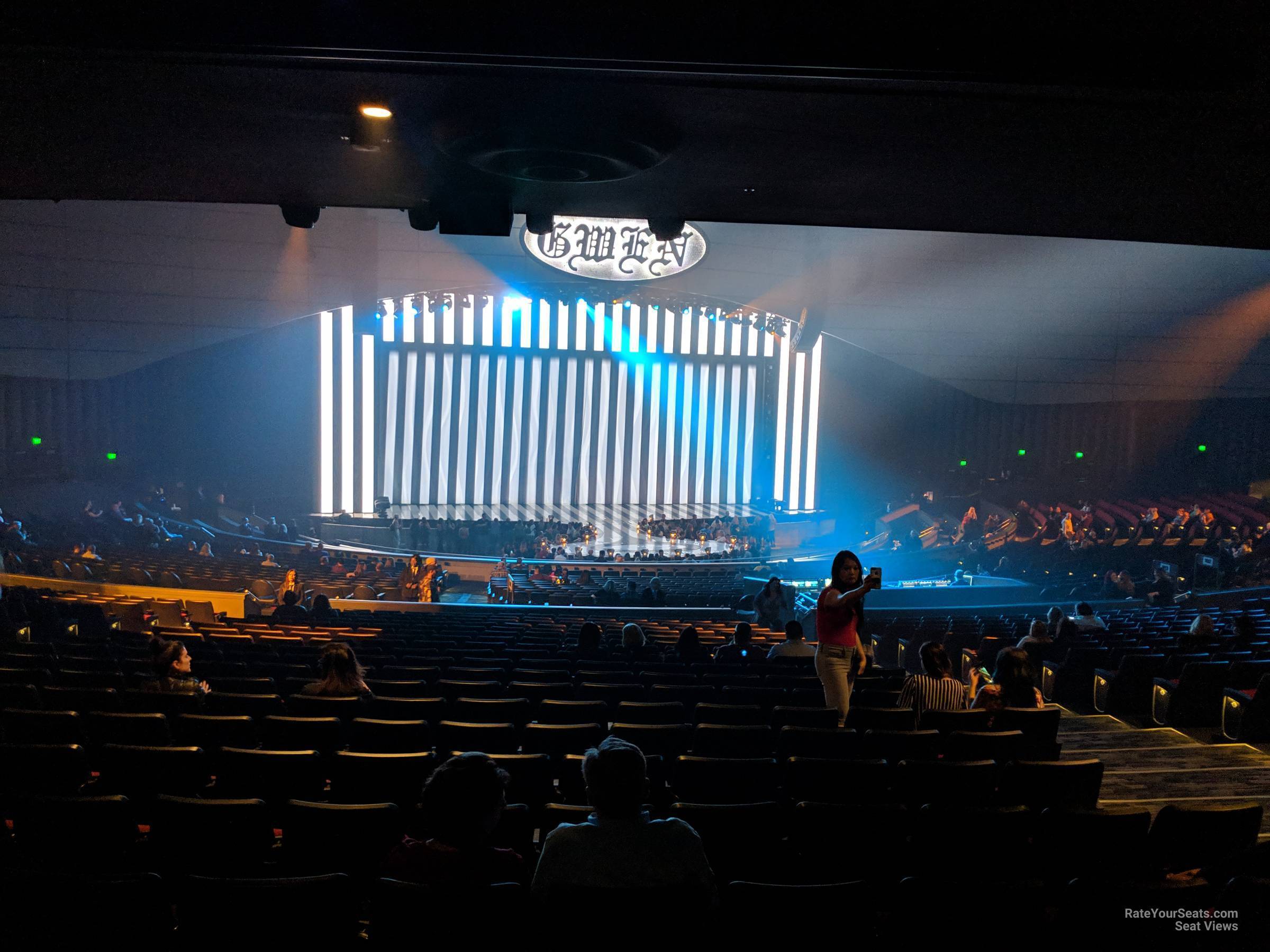 Seating Chart Zappos Theatre Planet Hollywood