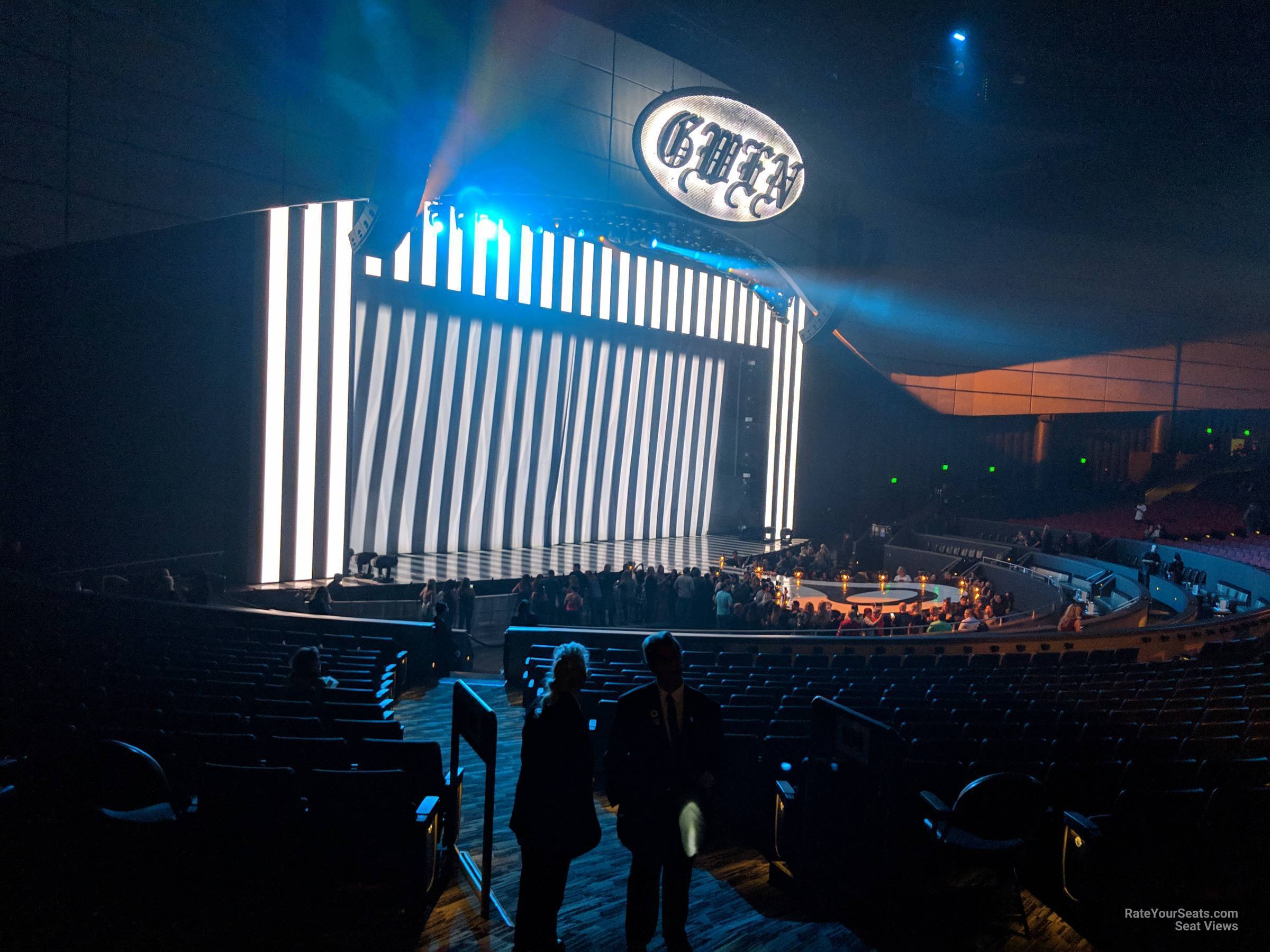 section 208, row c seat view  - ph live at planet hollywood