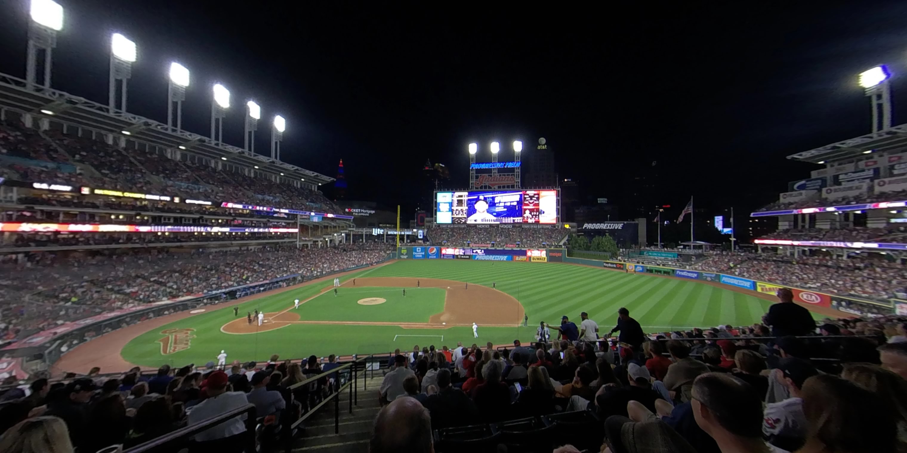 Section 342 at Progressive Field
