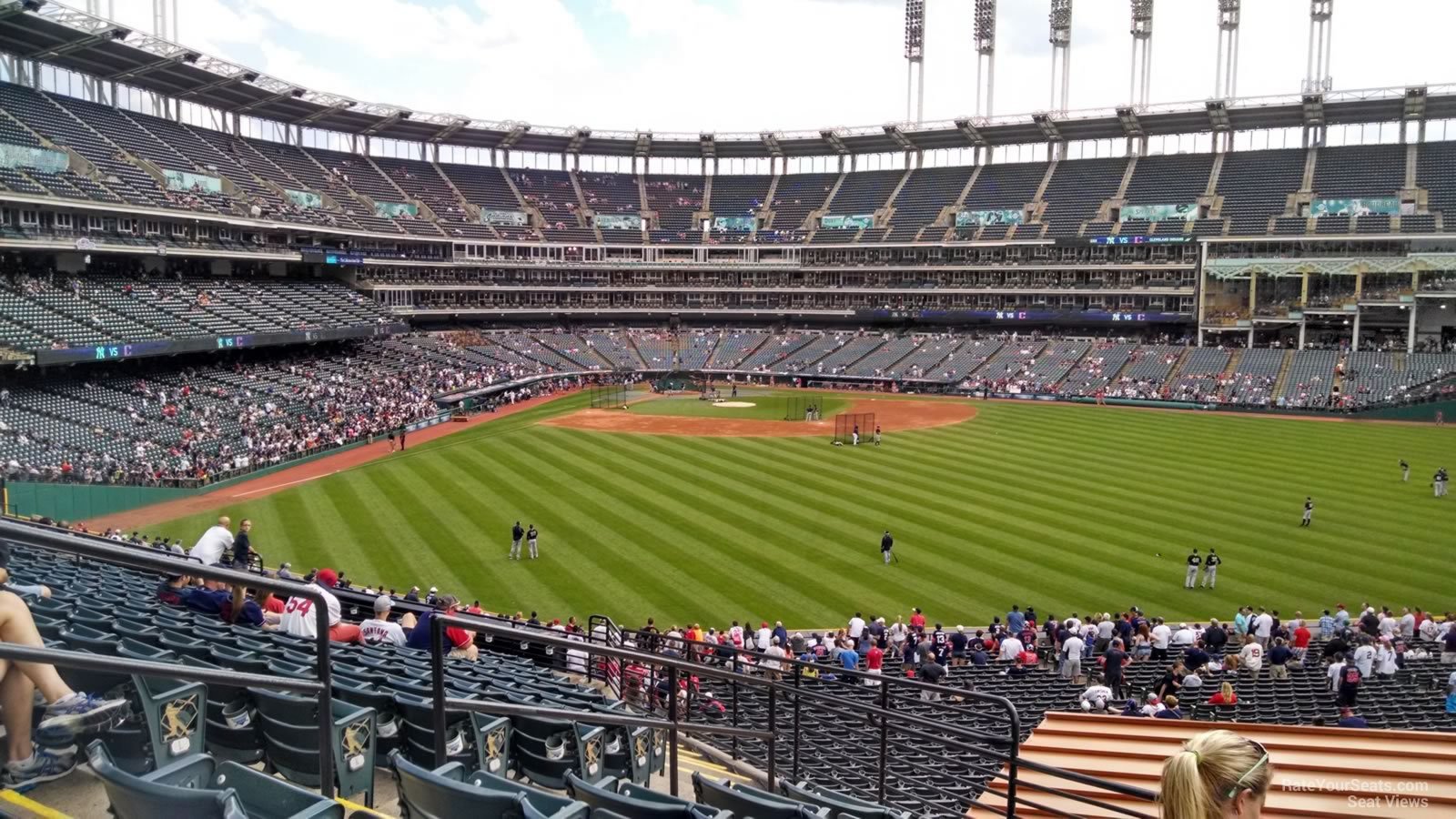 Progressive Field Seating Chart Mezzanine