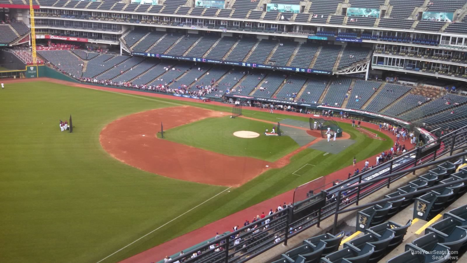 section 476, row e seat view  - progressive field