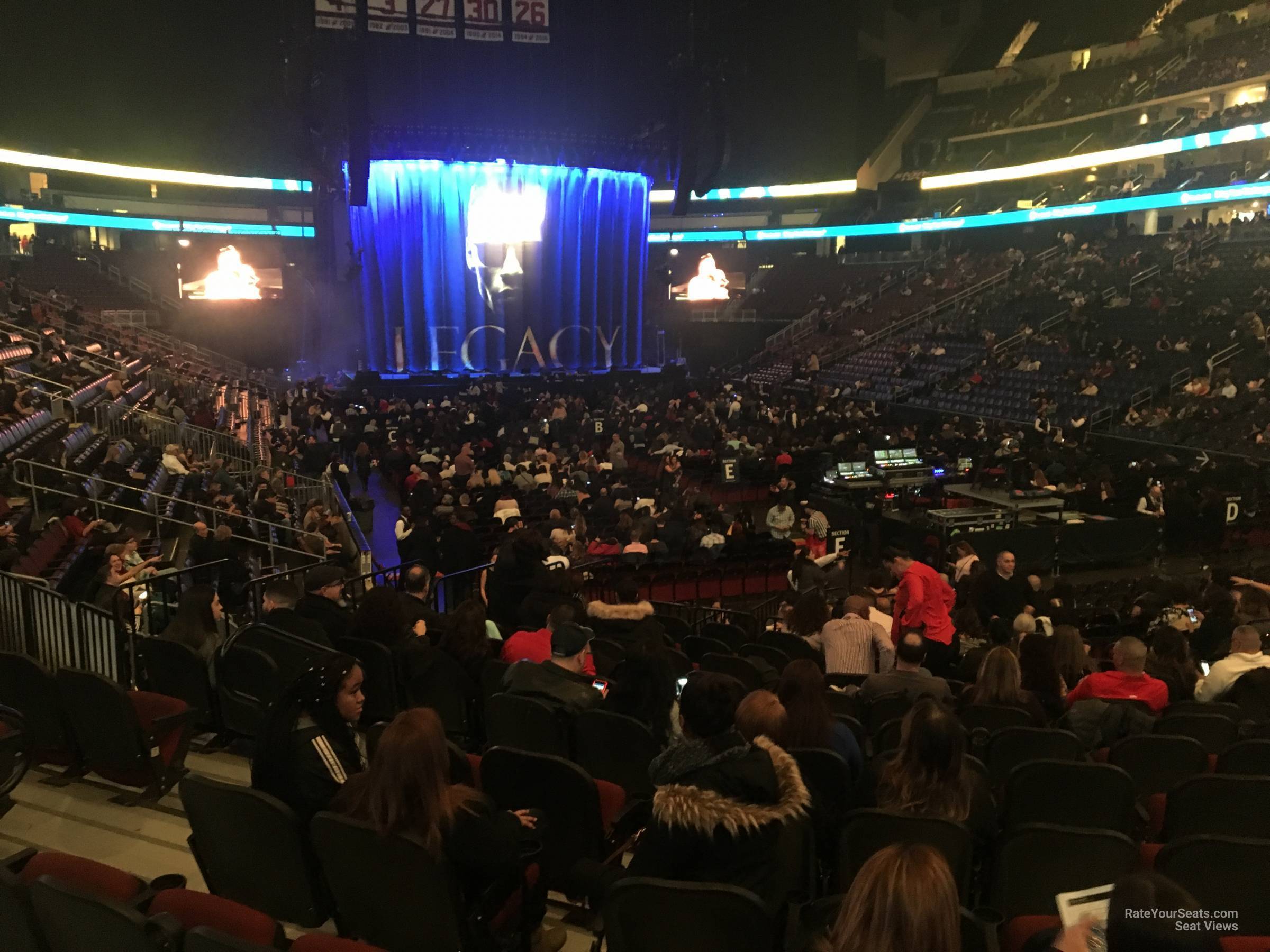 Prudential Center Section 1 Concert Seating