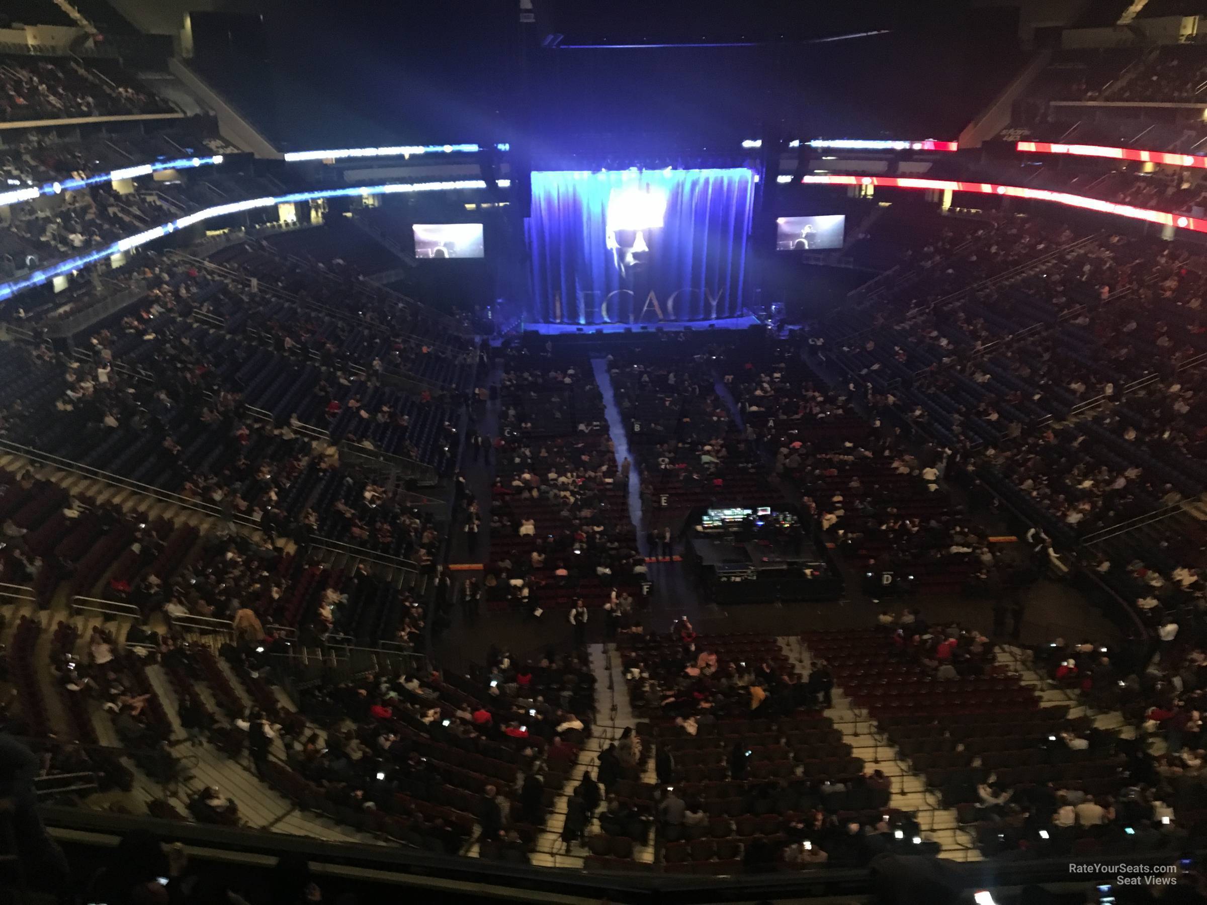 section 102, row 4 seat view  for concert - prudential center