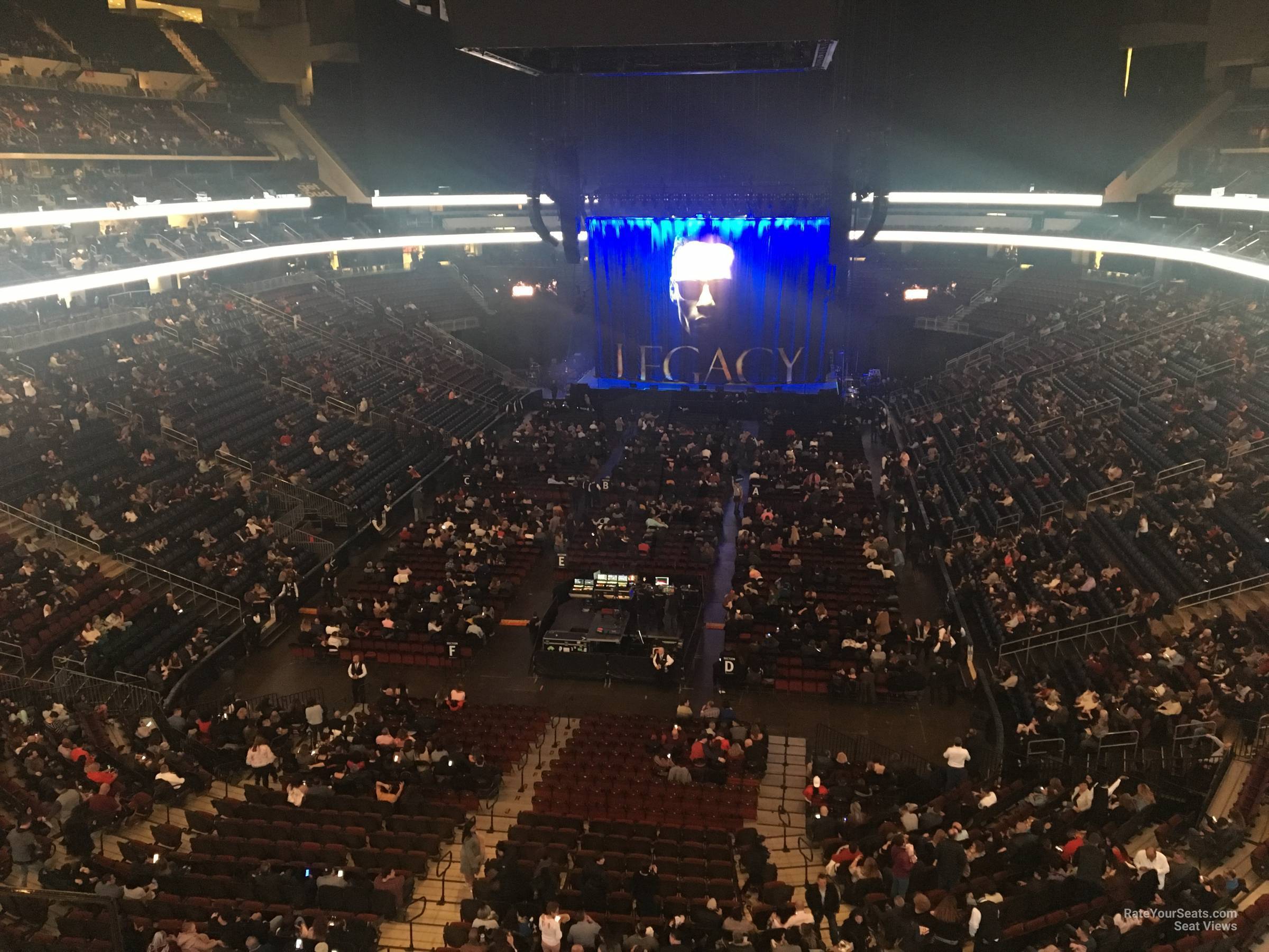 Prudential Center Section 104 Concert Seating