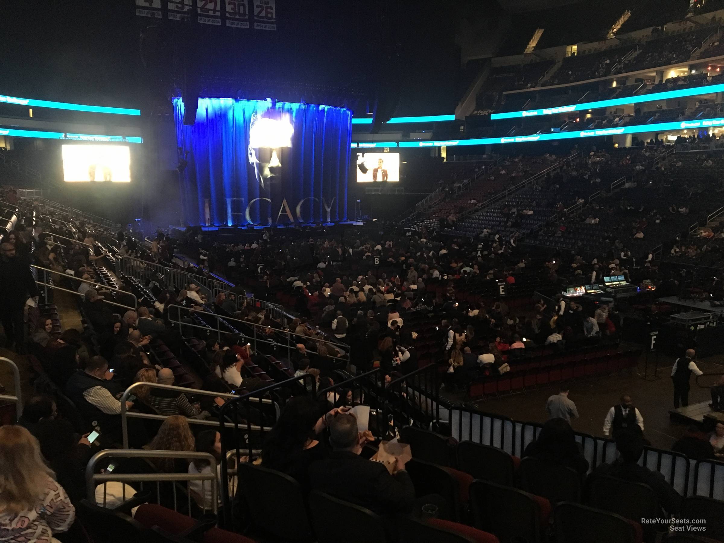 Prudential Center Section 22 Concert Seating