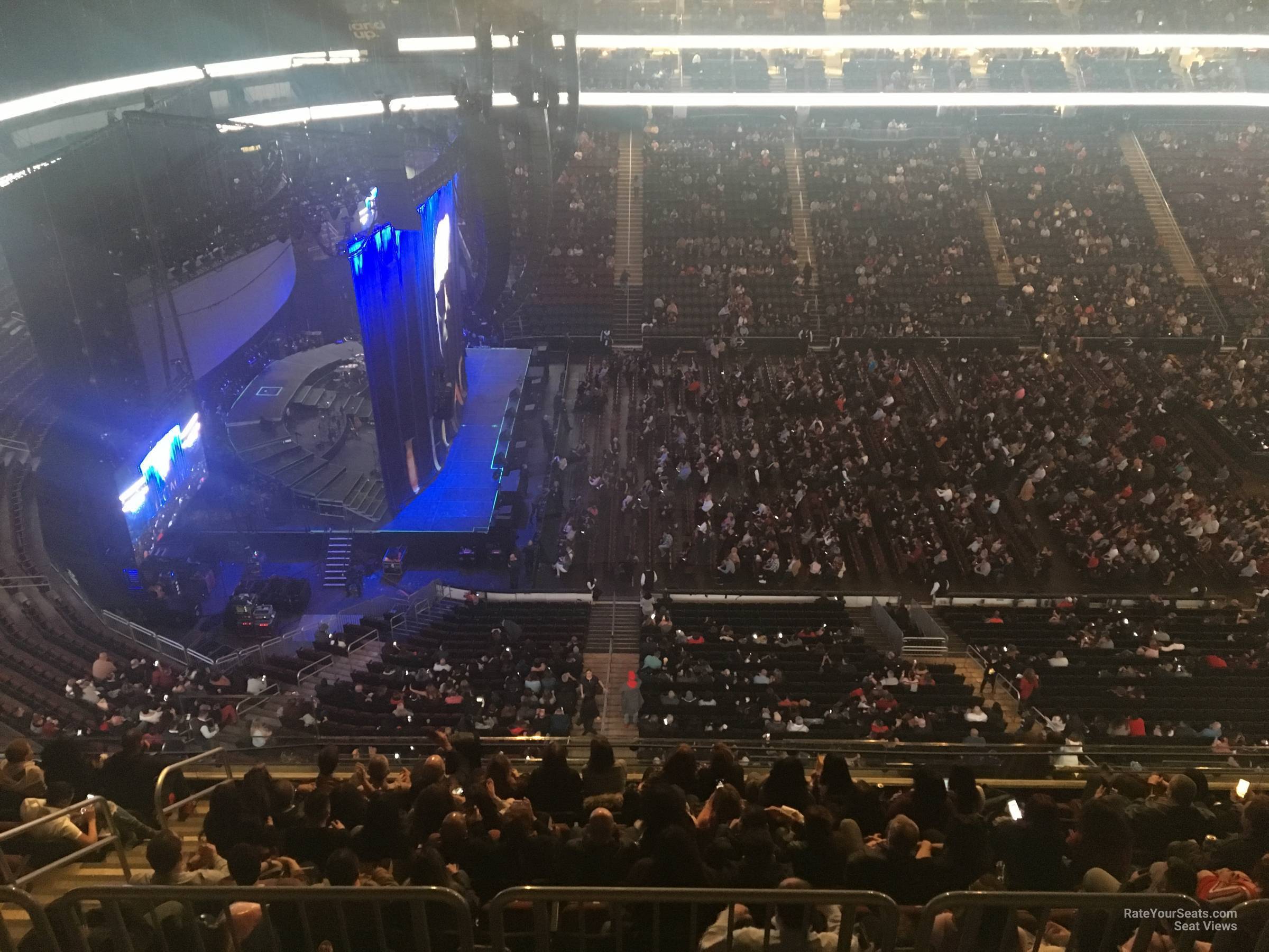 section 228, row 4 seat view  for concert - prudential center