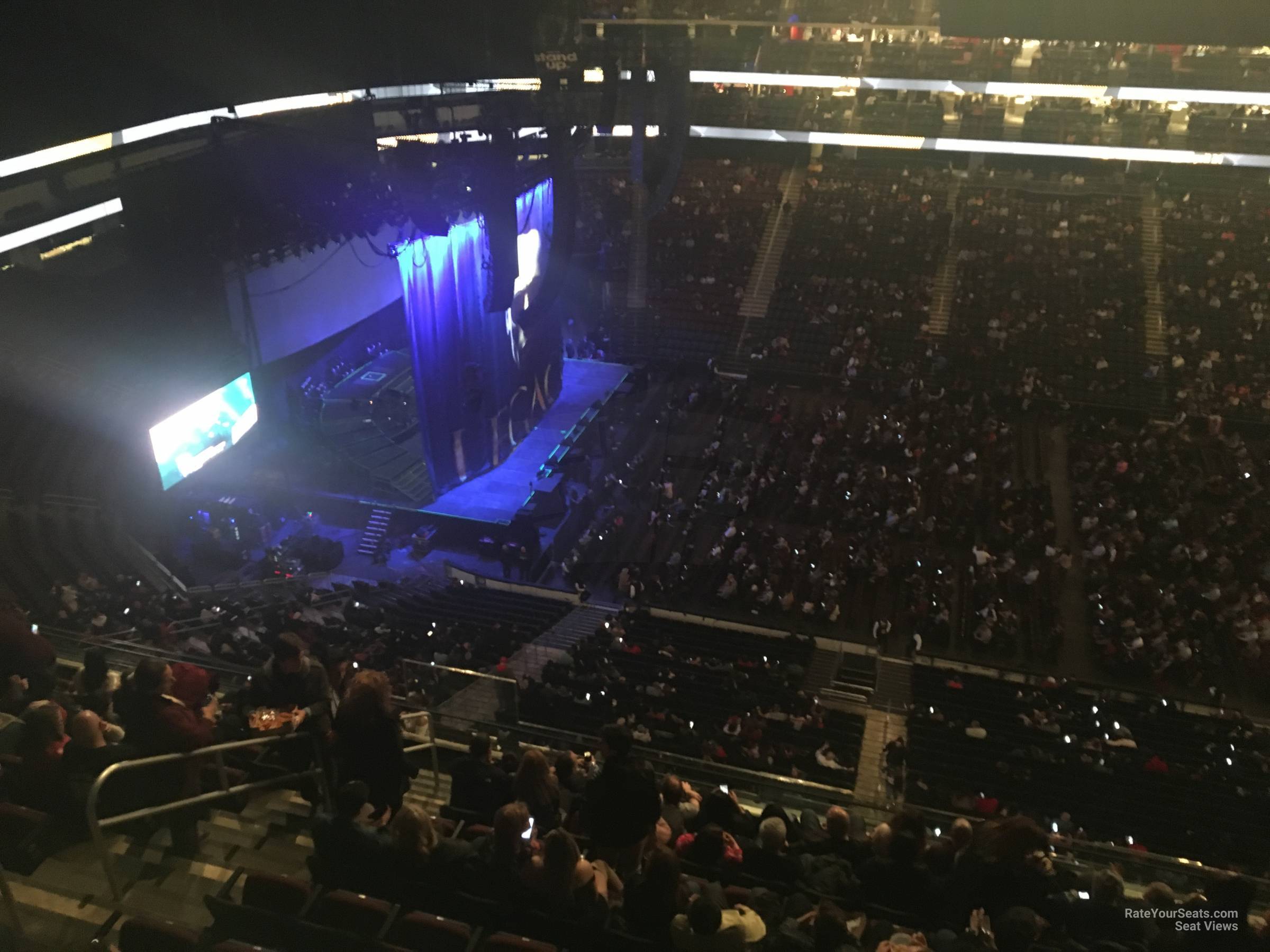 section 229, row 4 seat view  for concert - prudential center