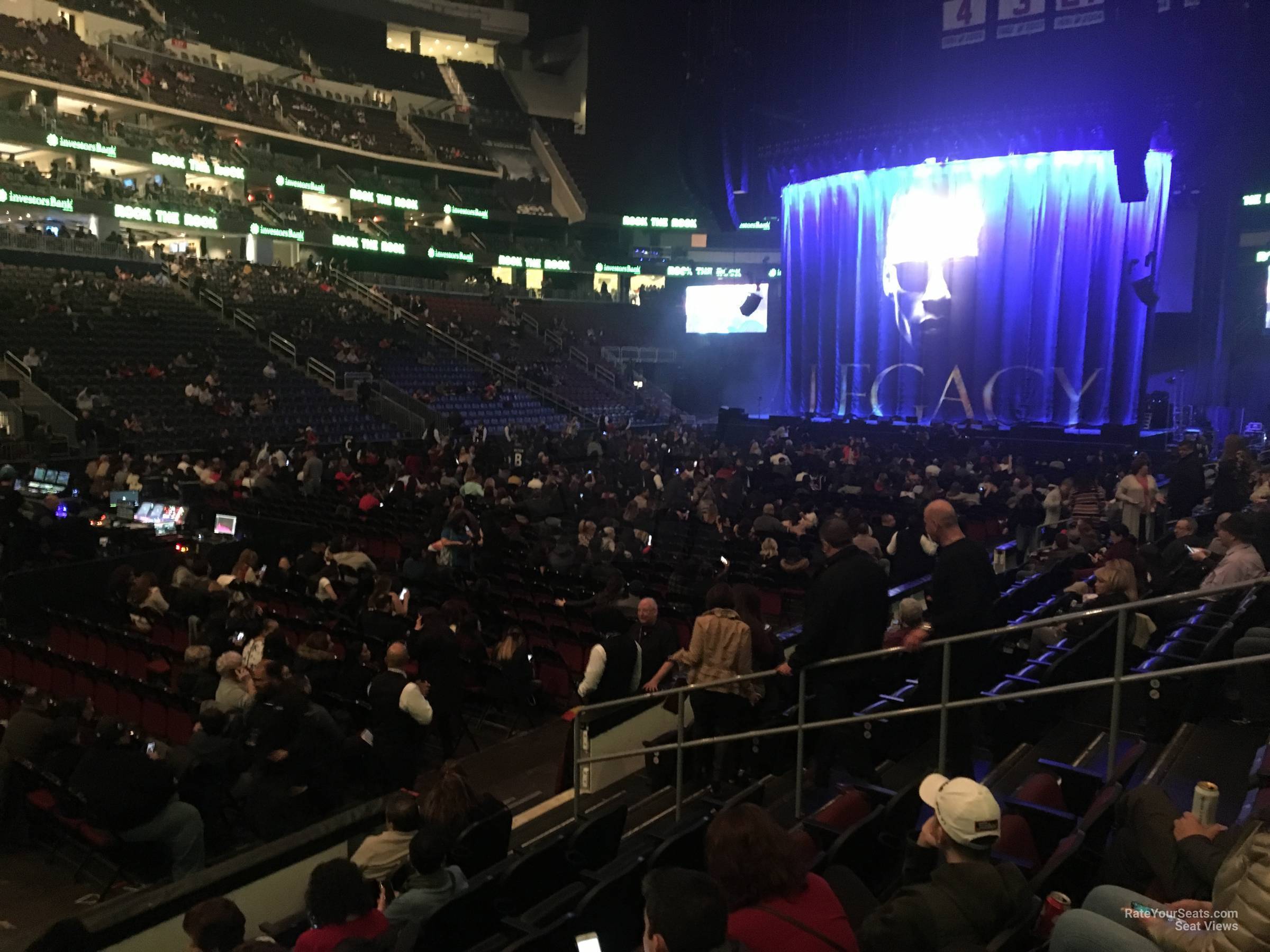 View From My Seat Prudential Center - z06q5av
