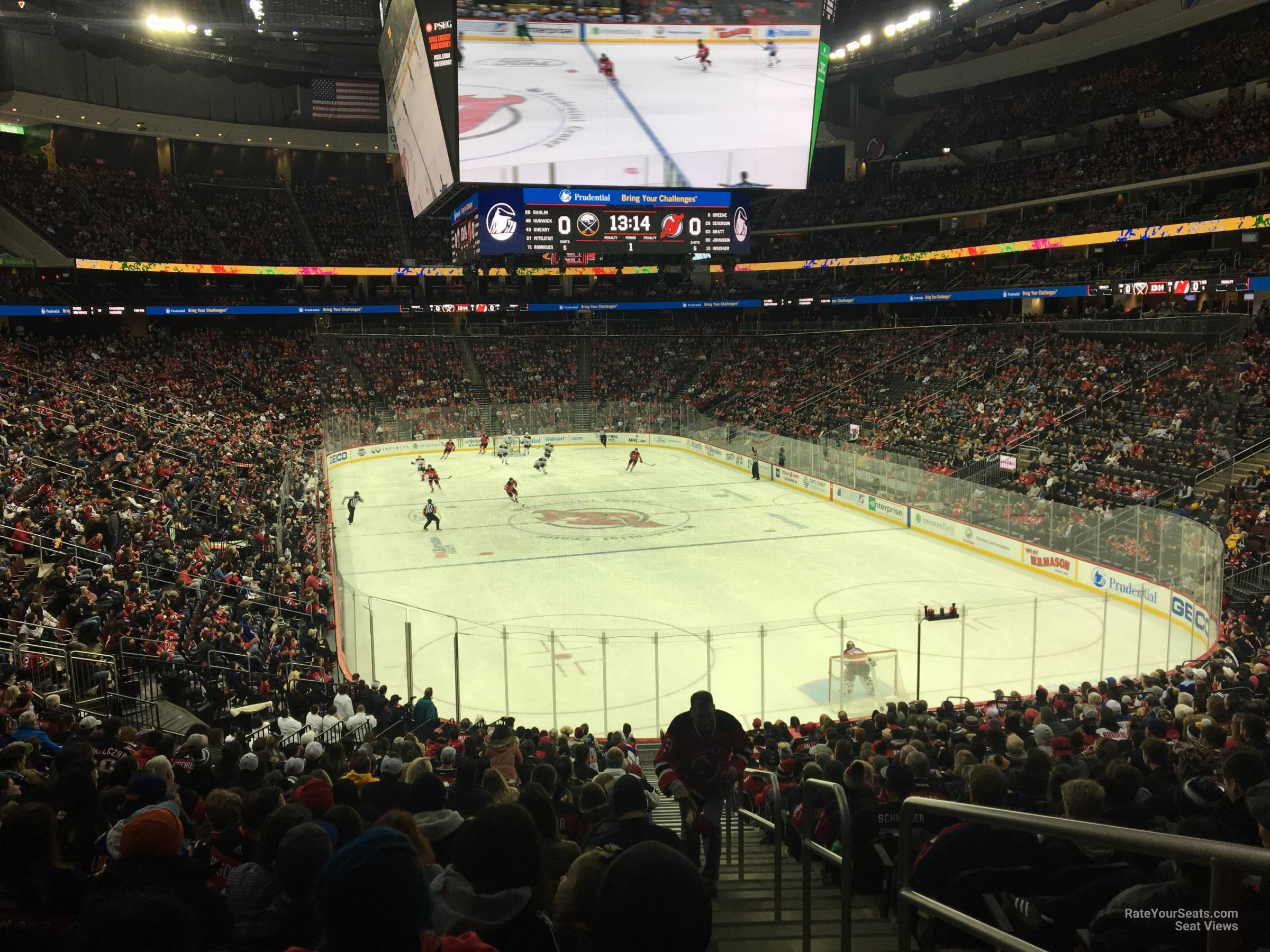 Section 21 at Prudential Center 