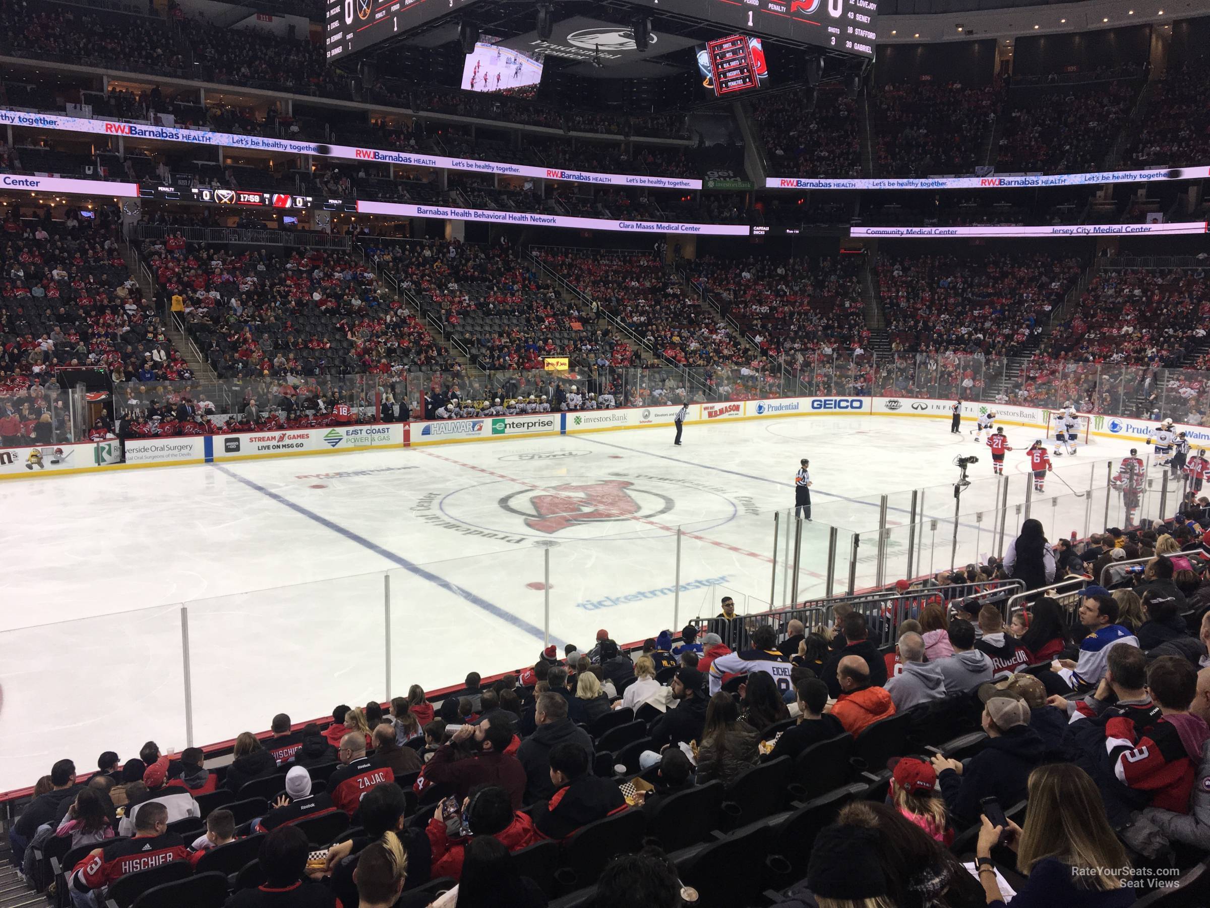 Section 18 at Prudential Center 