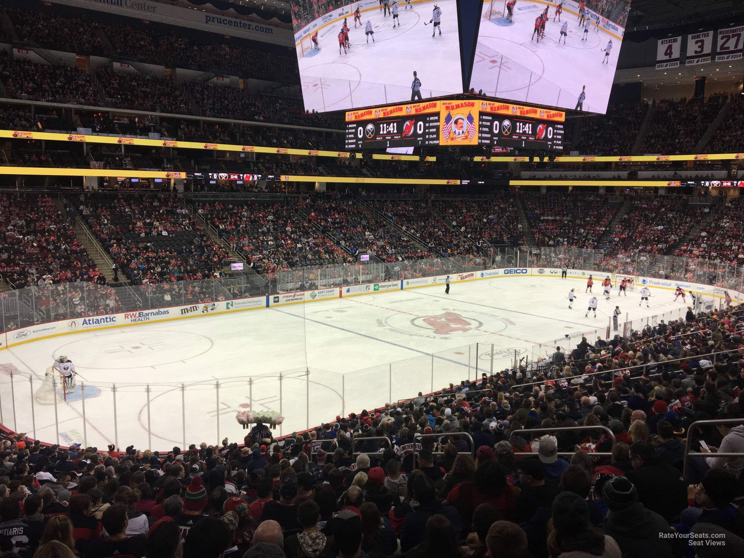 section 5, row 24 seat view  for hockey - prudential center