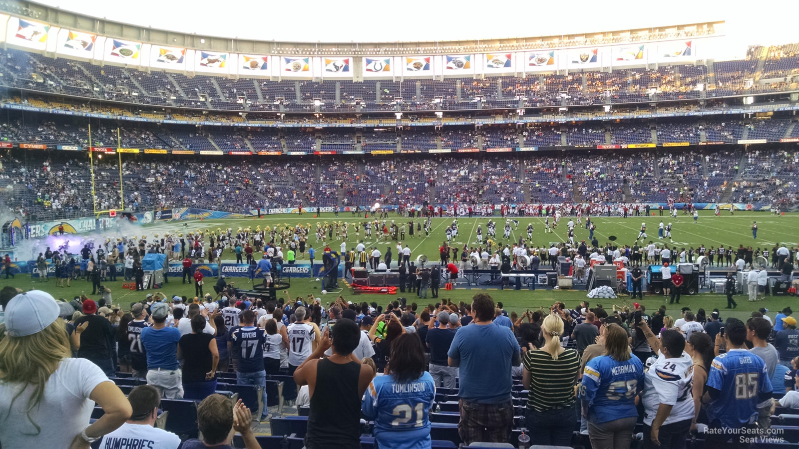Sdccu Stadium Field 36 Rateyourseats Seat View For Sdccu Stadium Field 36