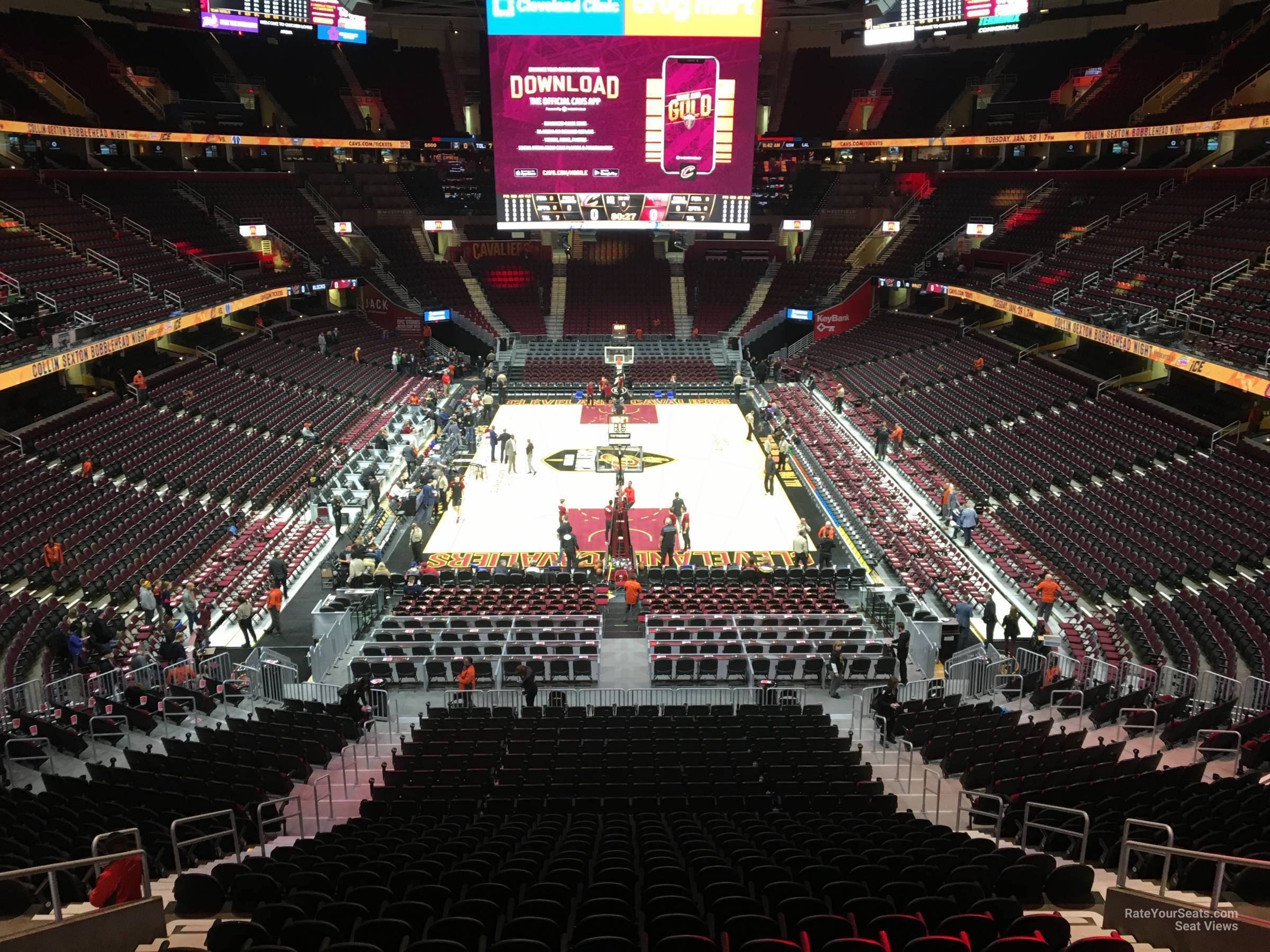 Rocket Mortgage FieldHouse Section M101 Cleveland Cavaliers