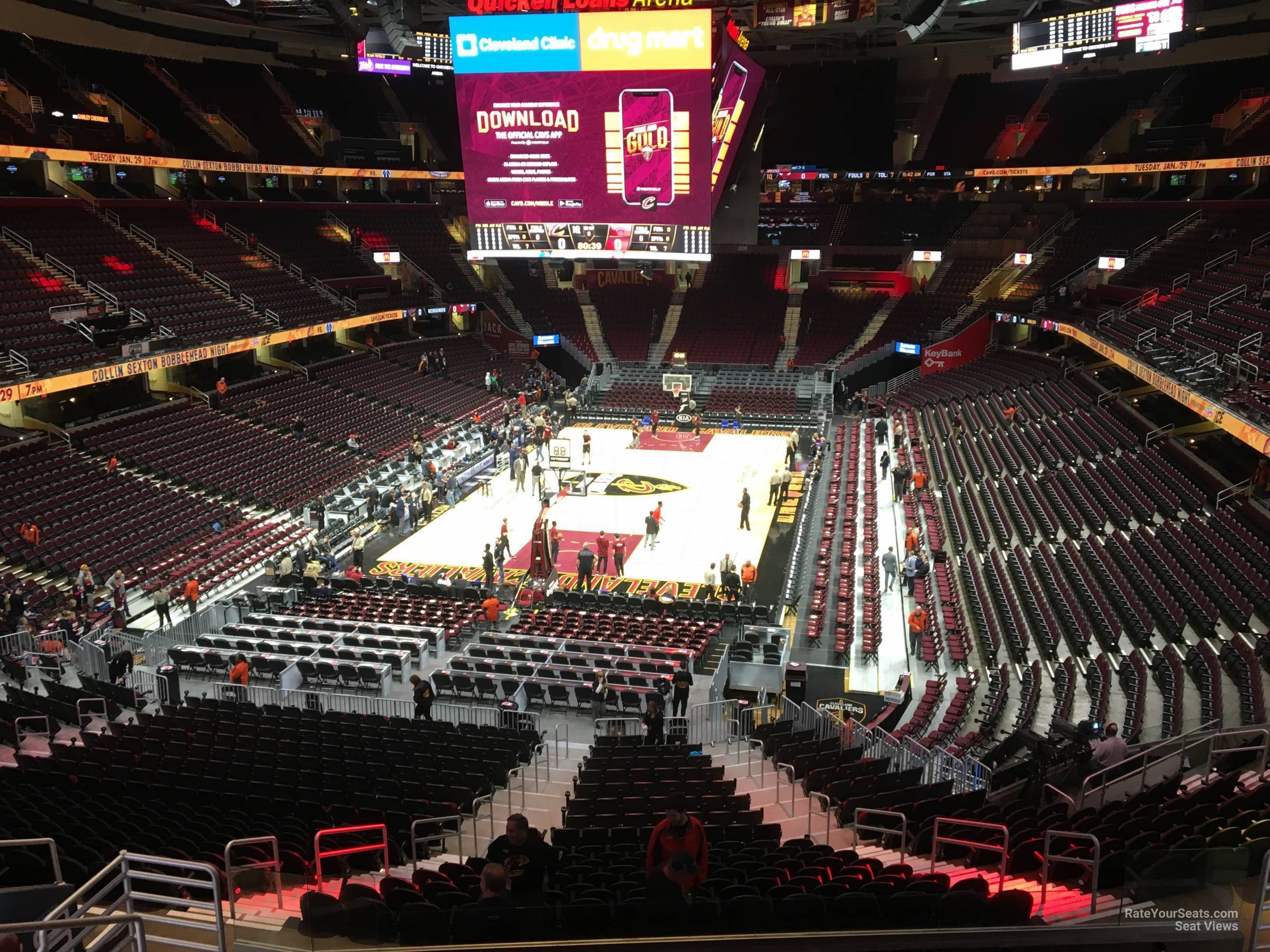 Rocket Mortgage FieldHouse Section M126 Cleveland Cavaliers