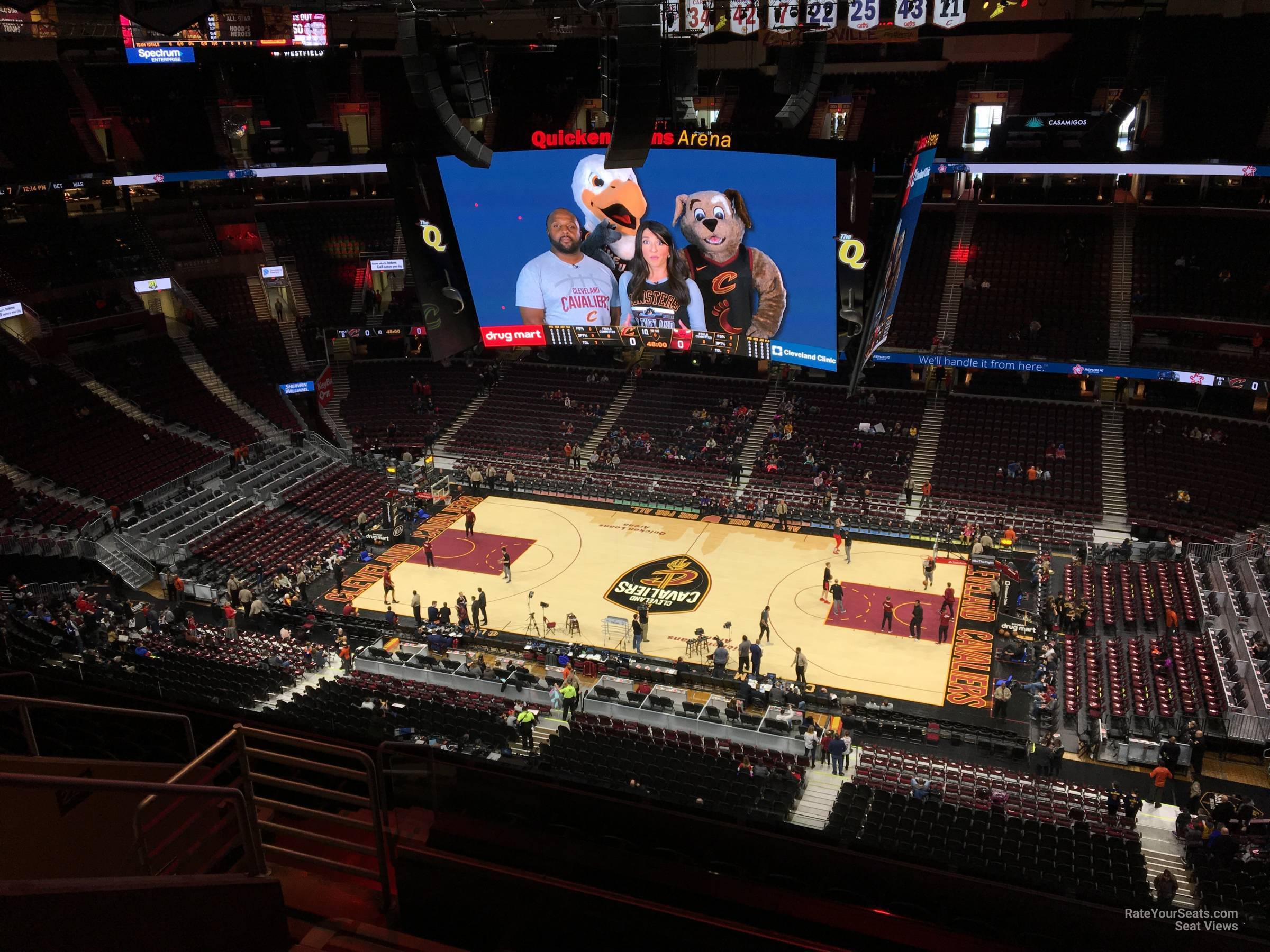 Rocket Mortgage FieldHouse Section 208 Cleveland Cavaliers