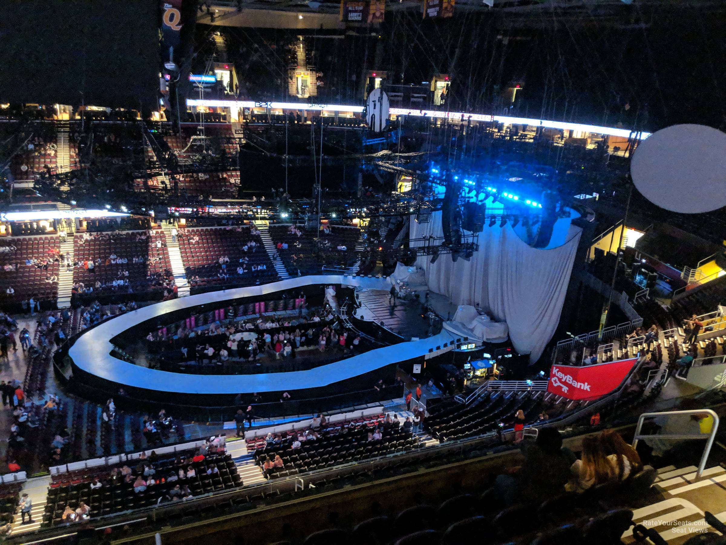 section 223, row 7 seat view  for concert - rocket mortgage fieldhouse