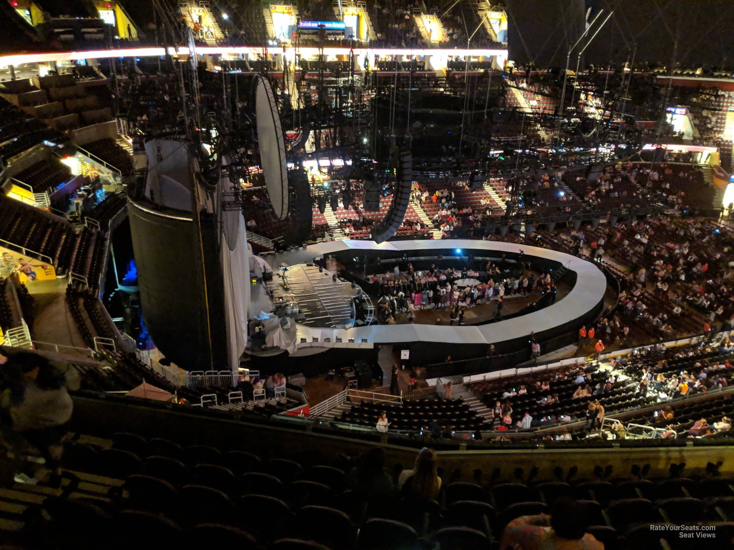 section 213, row 7 seat view  for concert - rocket mortgage fieldhouse