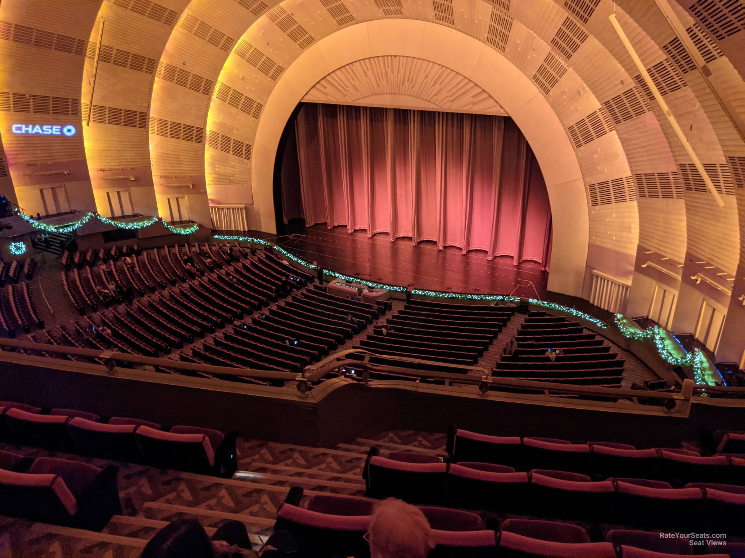 3rd mezzanine 7, row e seat view  - radio city music hall