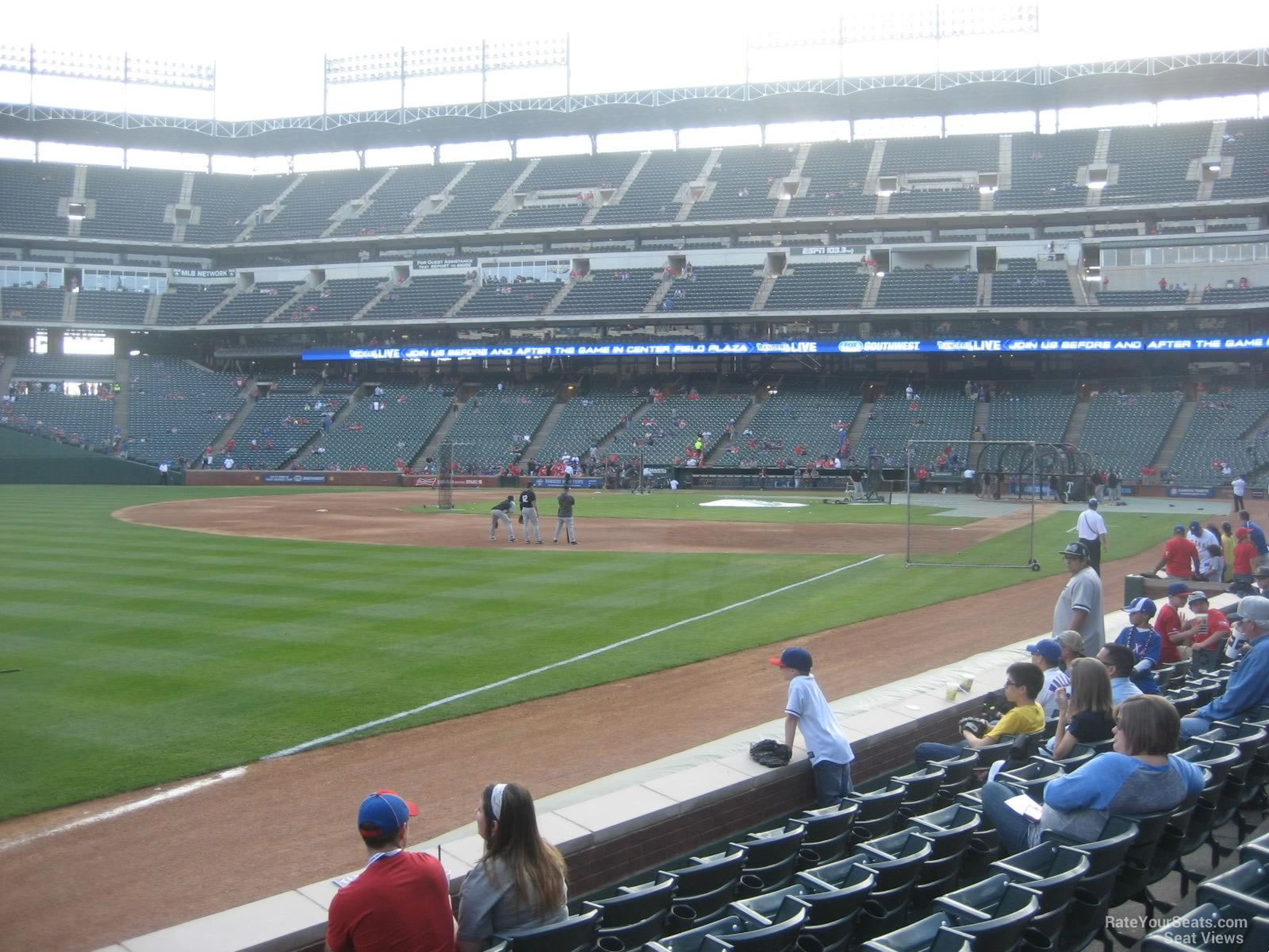 globe life park section 13 rateyourseats com ballpark in arlington seating chart