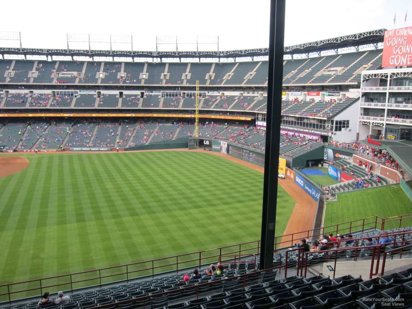 Texas Rangers Seating Chart All You Can Eat