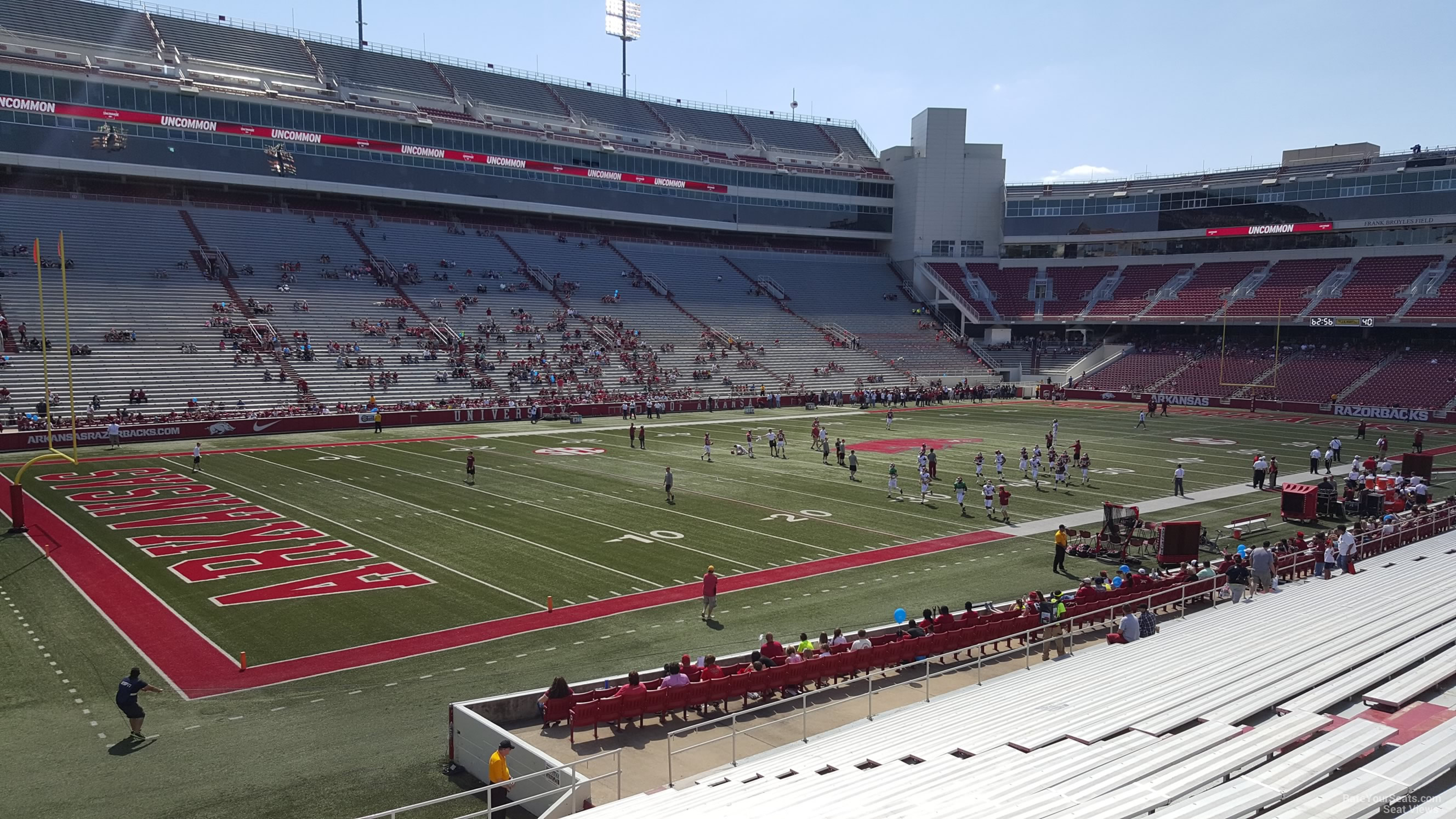 Razorback Stadium Seating Chart 3d