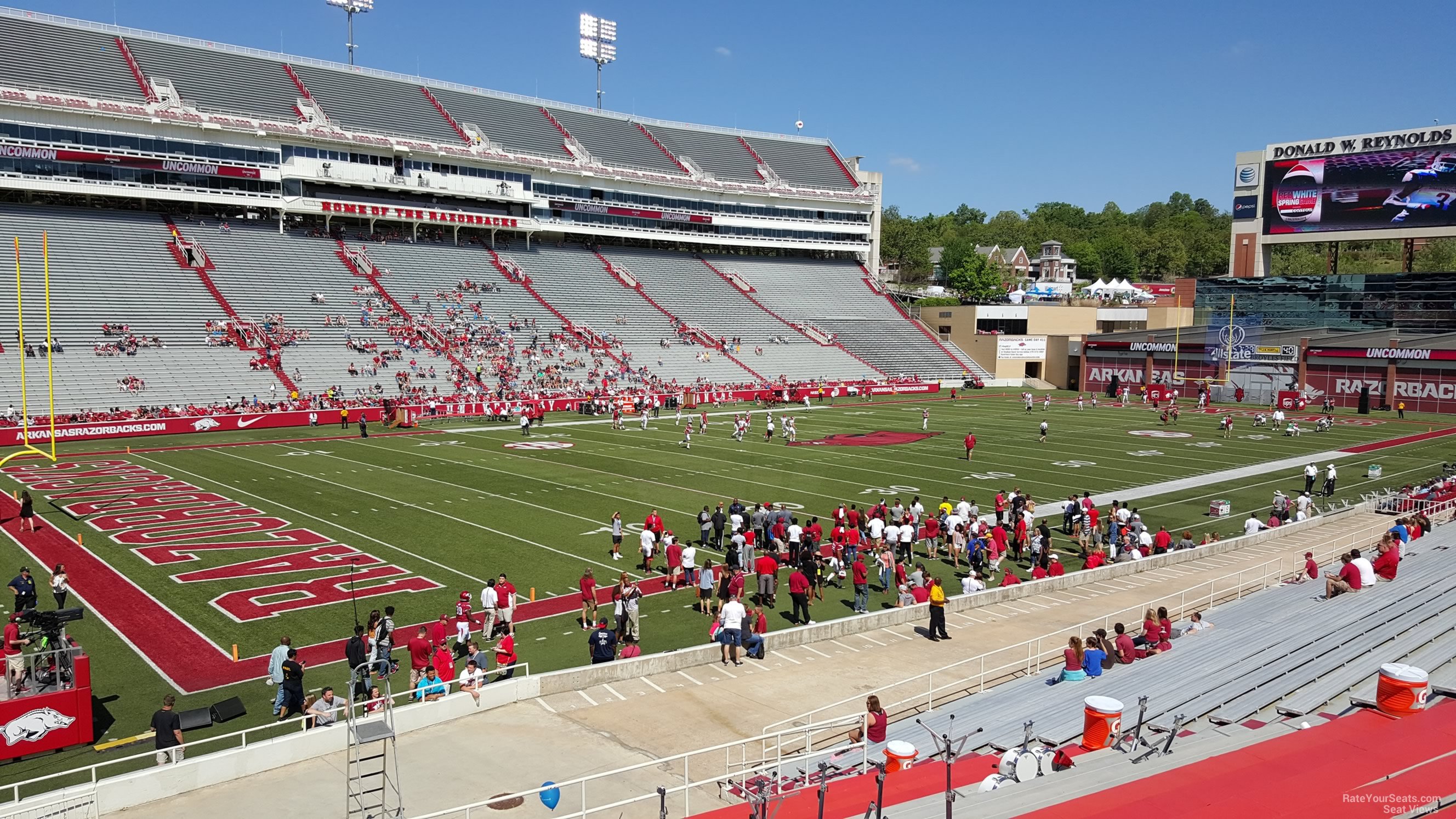 Razorback Stadium Seating Chart Fayetteville