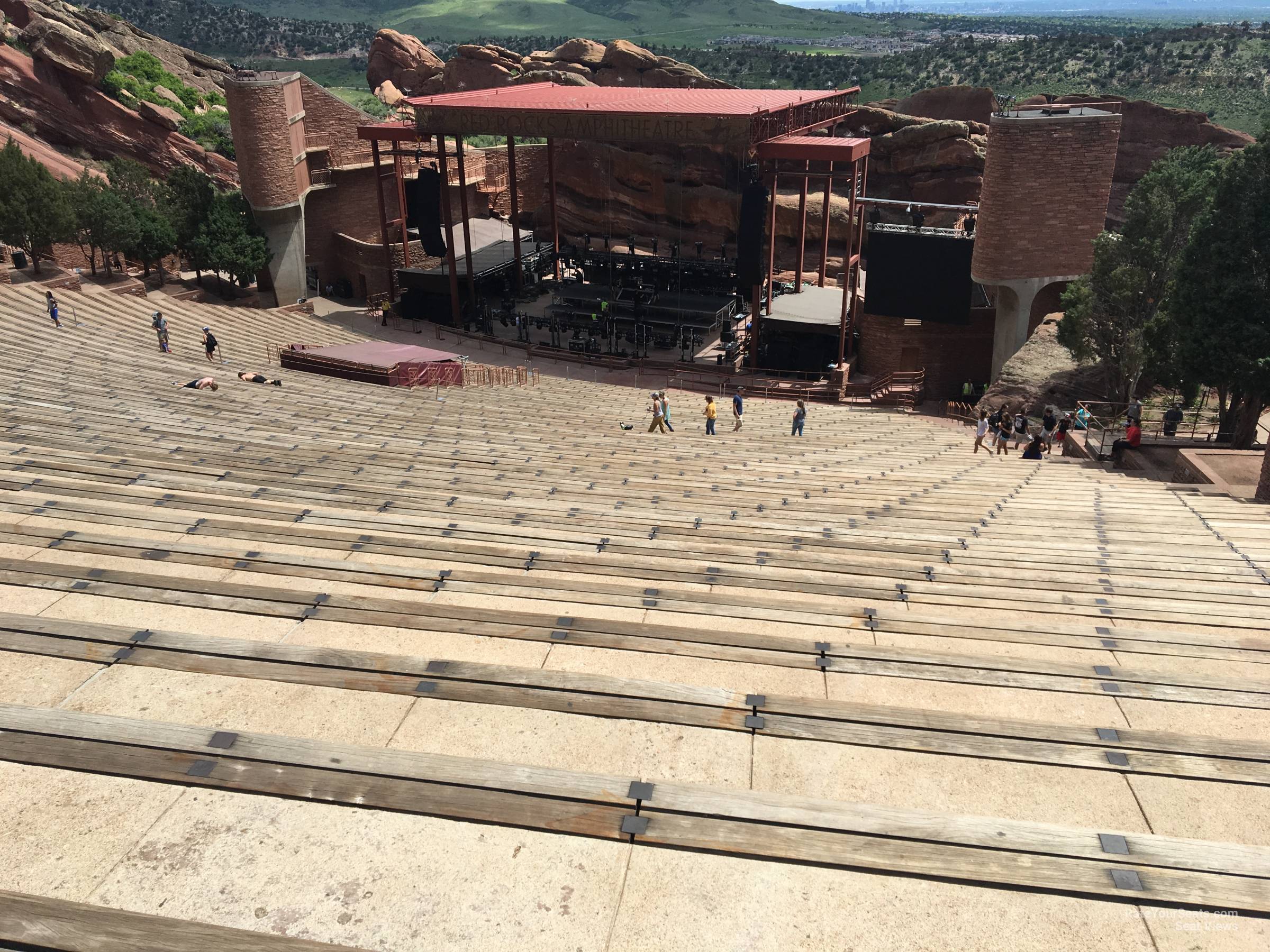 Red Rocks Amphitheatre General Admission Seating Chart Matttroy