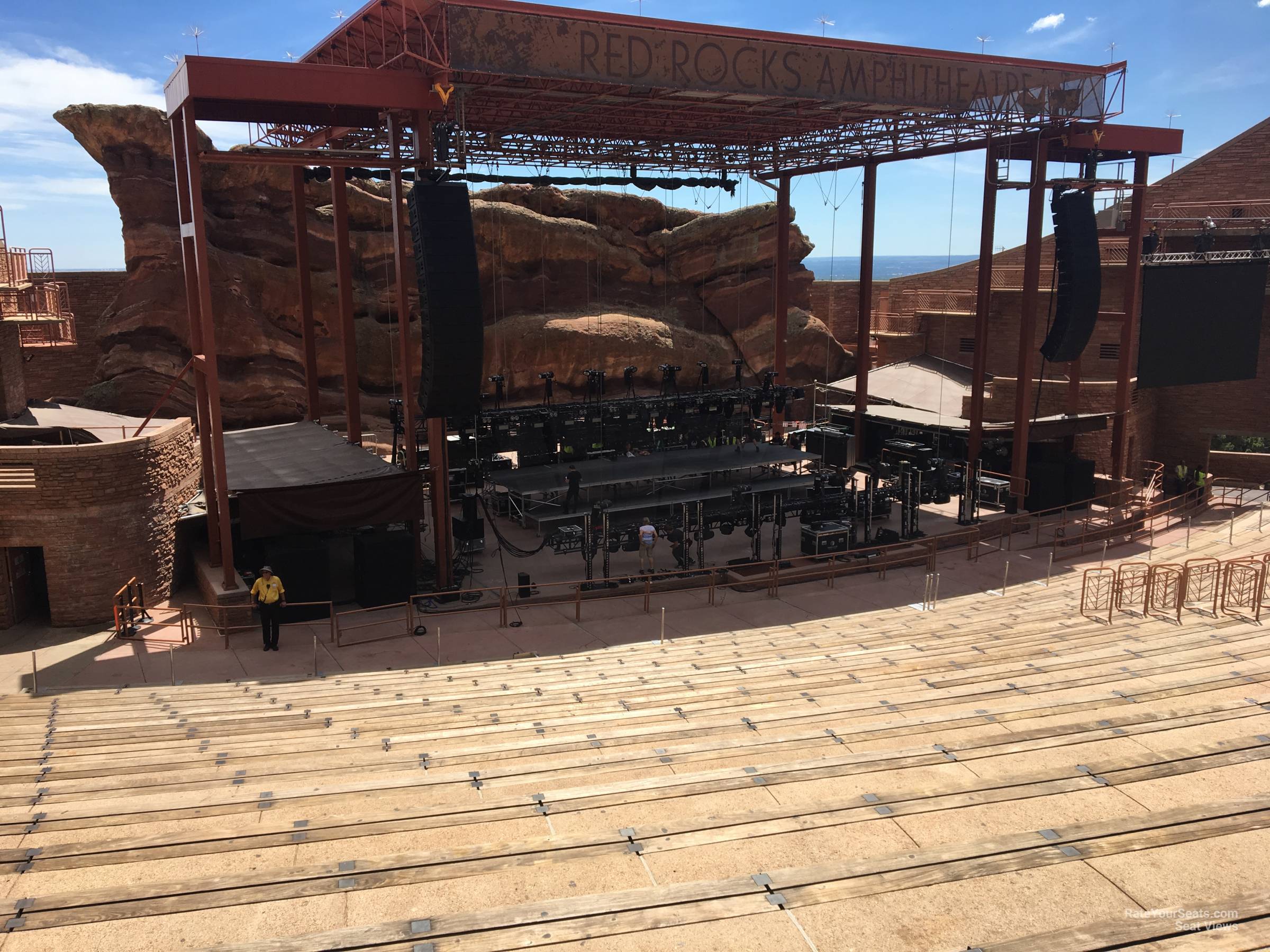 Red Rocks Amphitheater Seating Chart View Matttroy