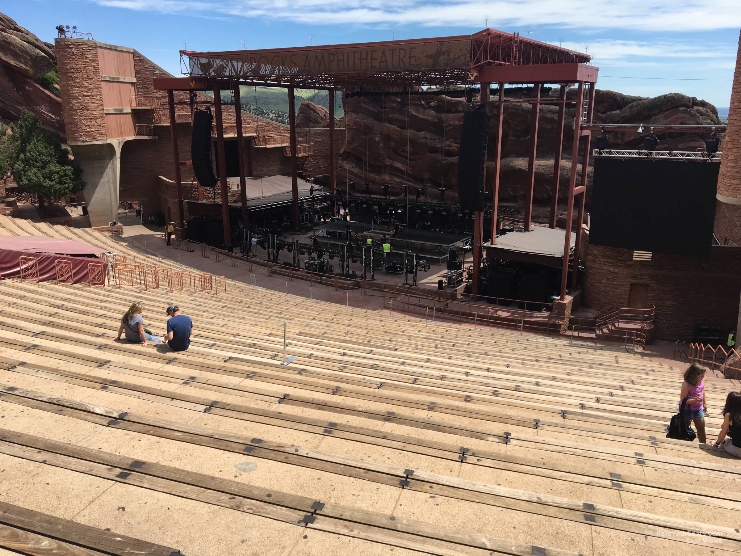 Red Rocks Amphitheater Seating Chart View Matttroy