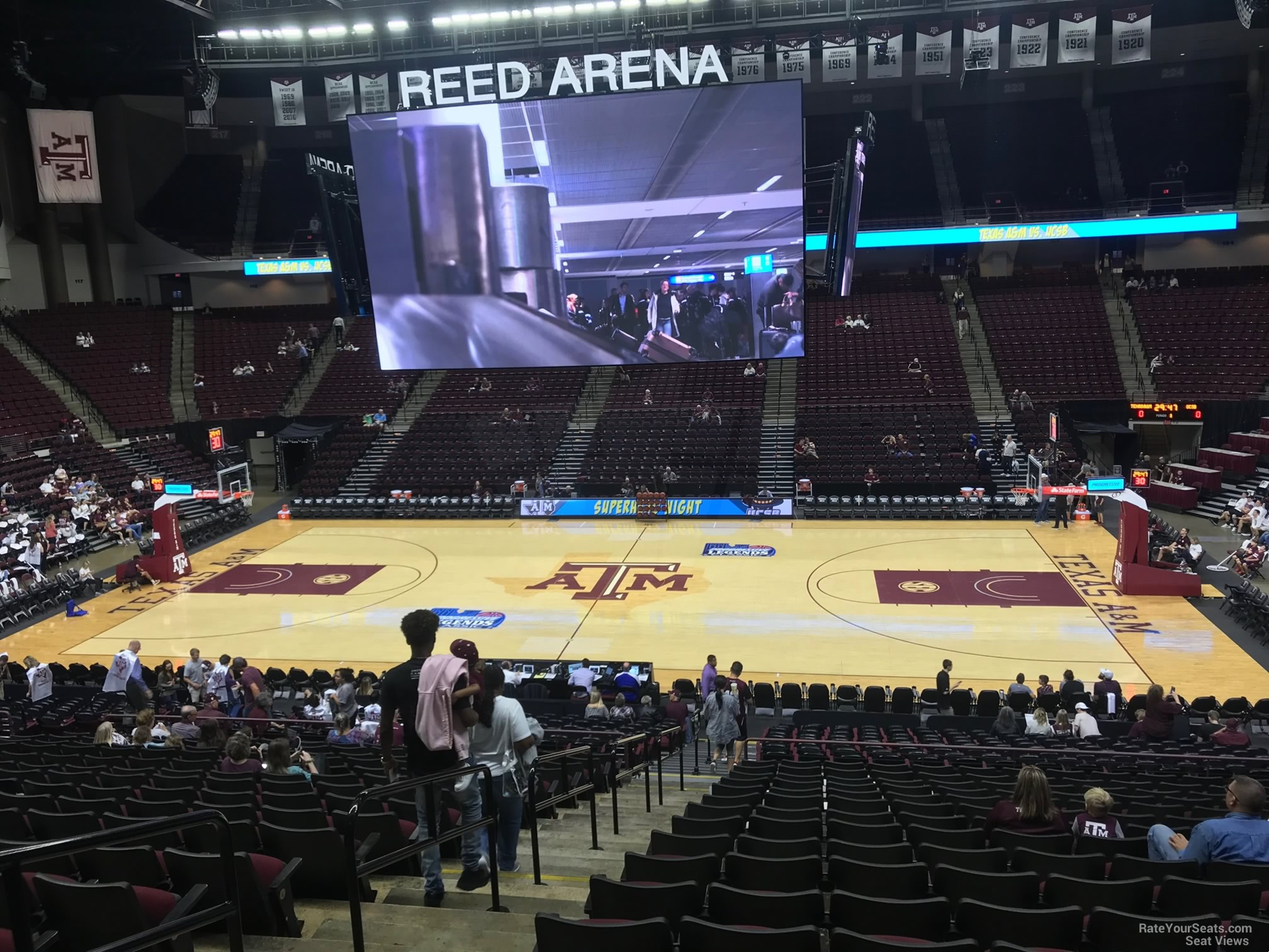 Reed Arena Section 104