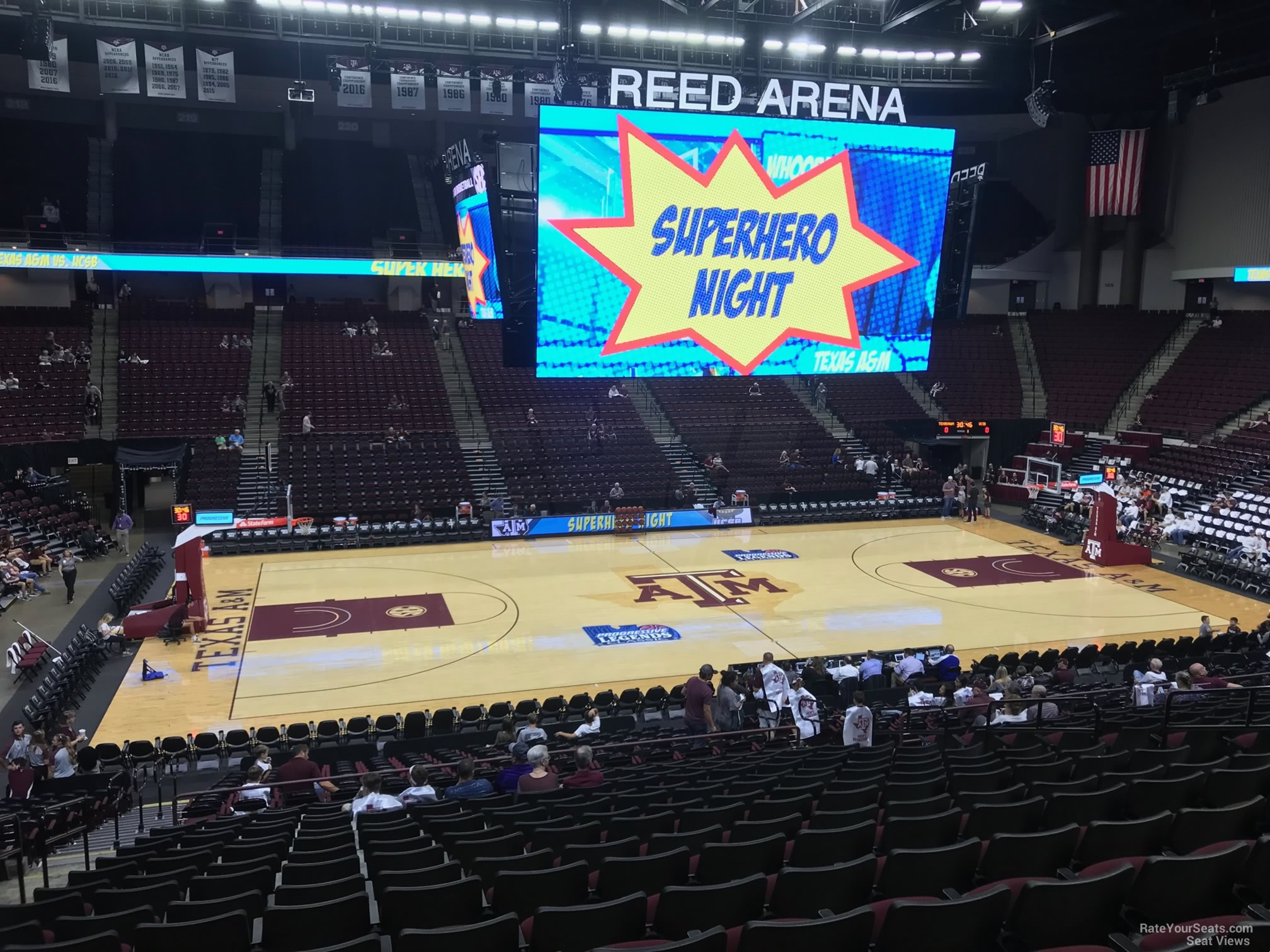 Reed Arena Section 106