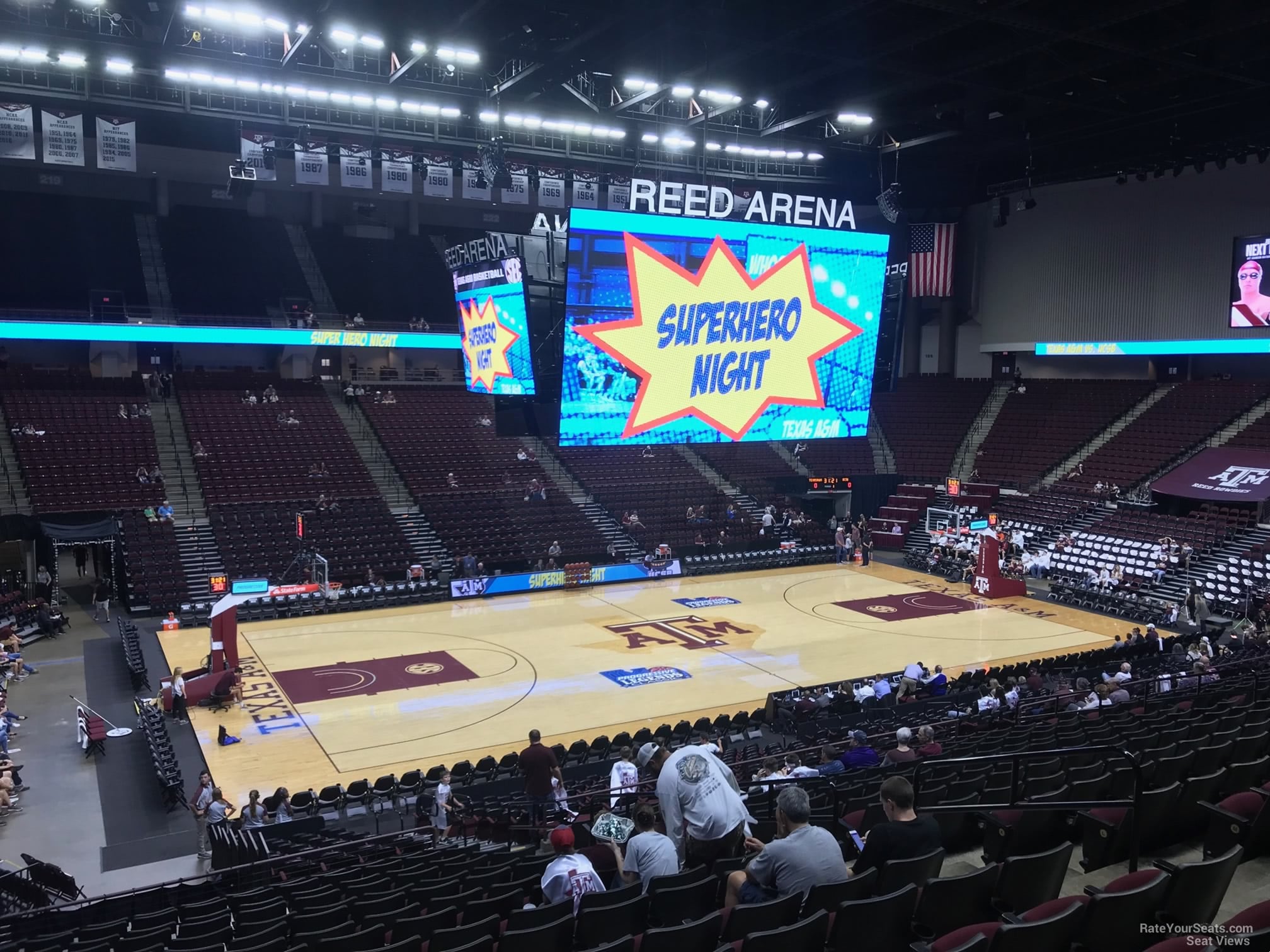Reed Arena Section 107