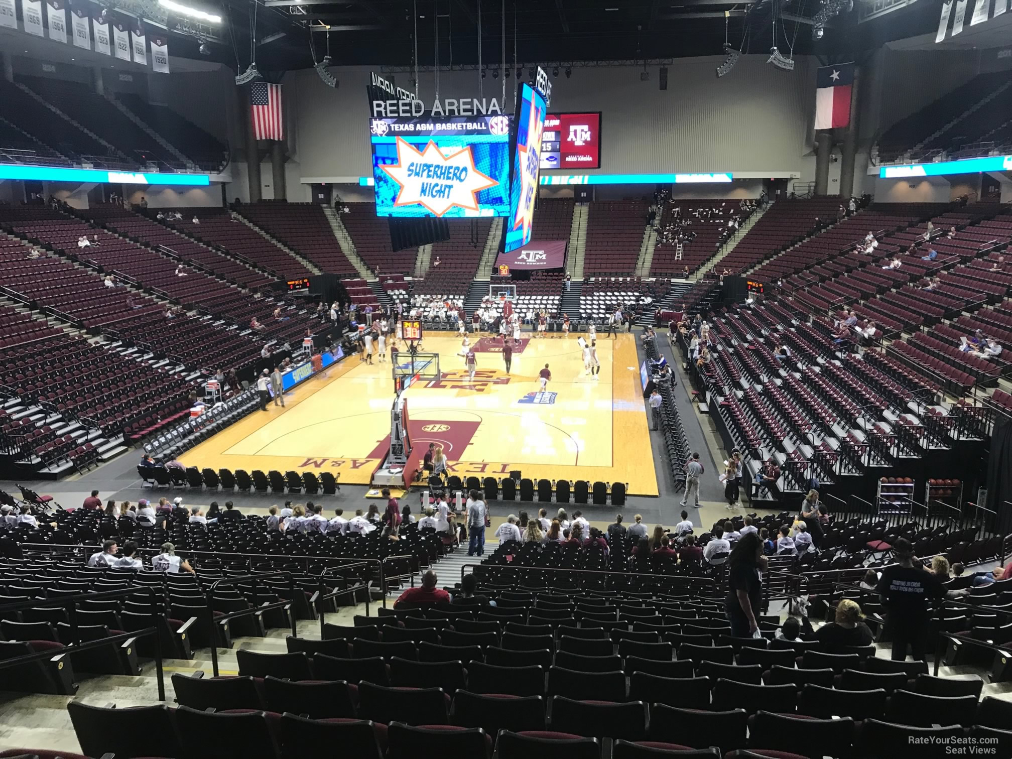 Reed Arena Section 112