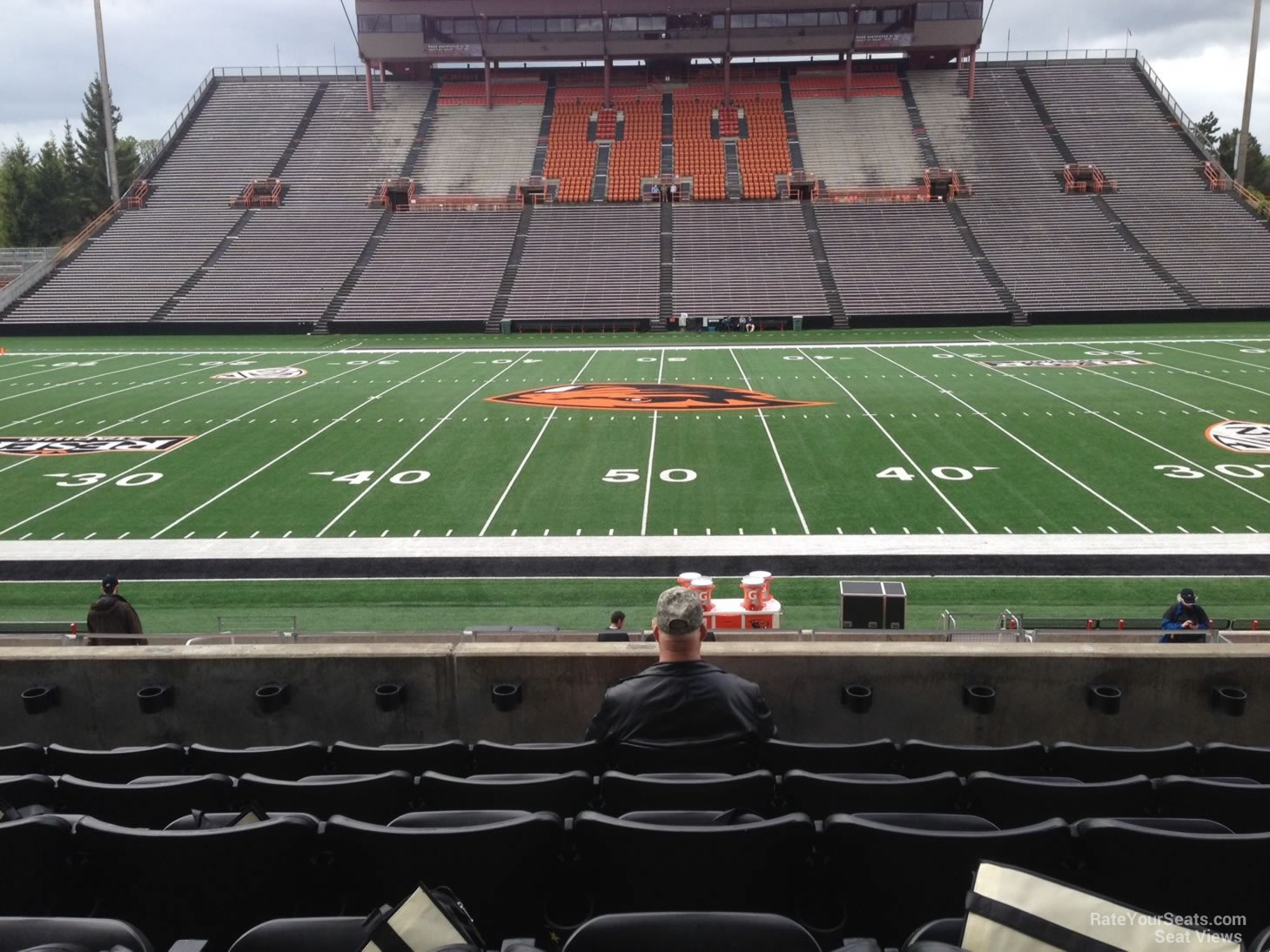view from Section 116 