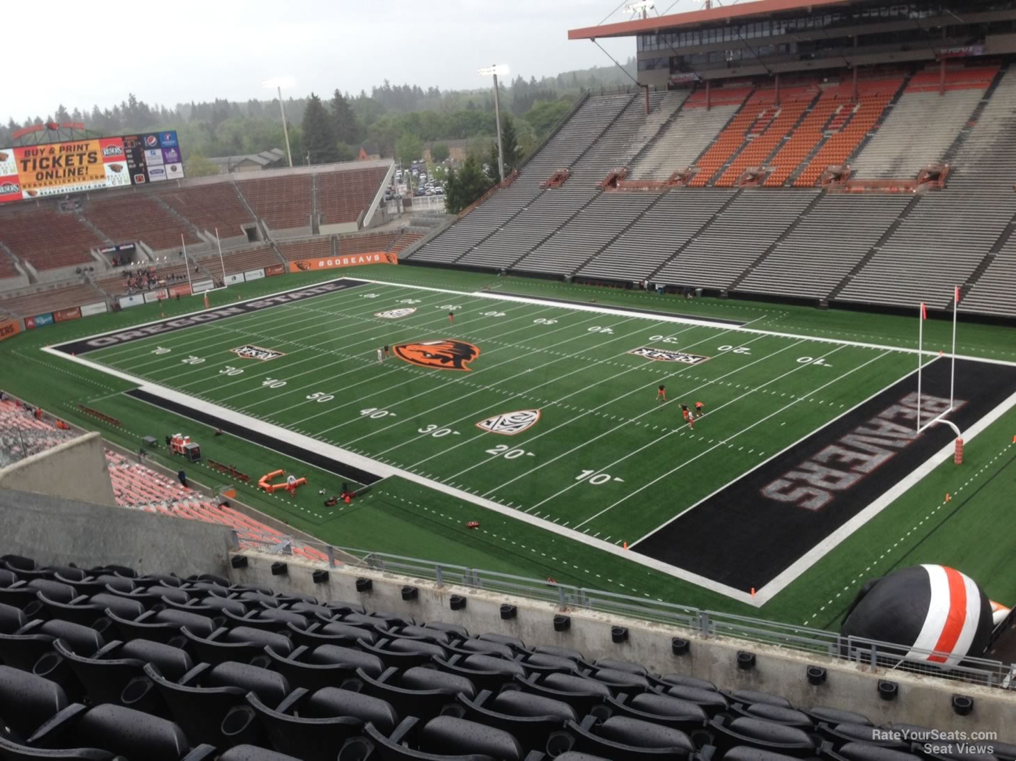 view from Section 212 