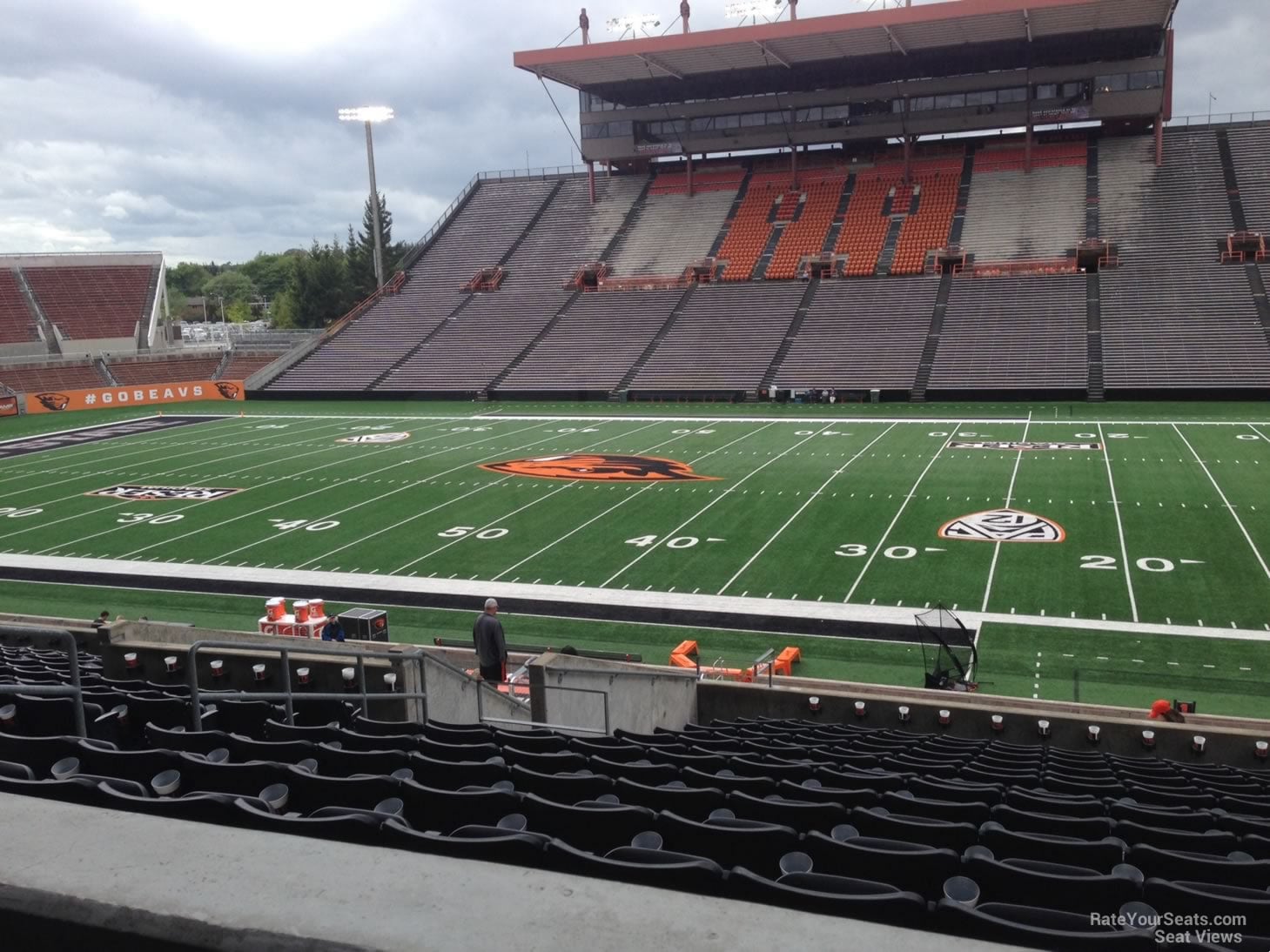 section 114, row 29 seat view  - reser stadium